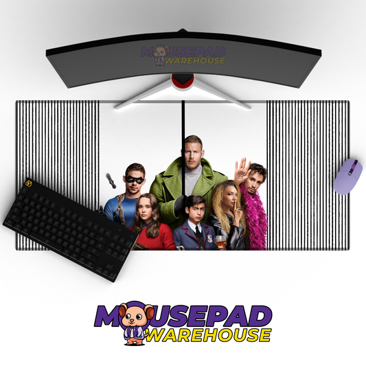 The Umbrella Academy V23 Mousepad Mockup