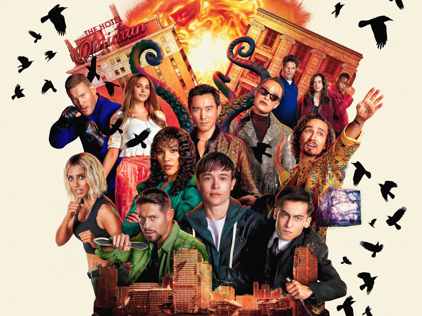 The Umbrella Academy V25 Mousepad