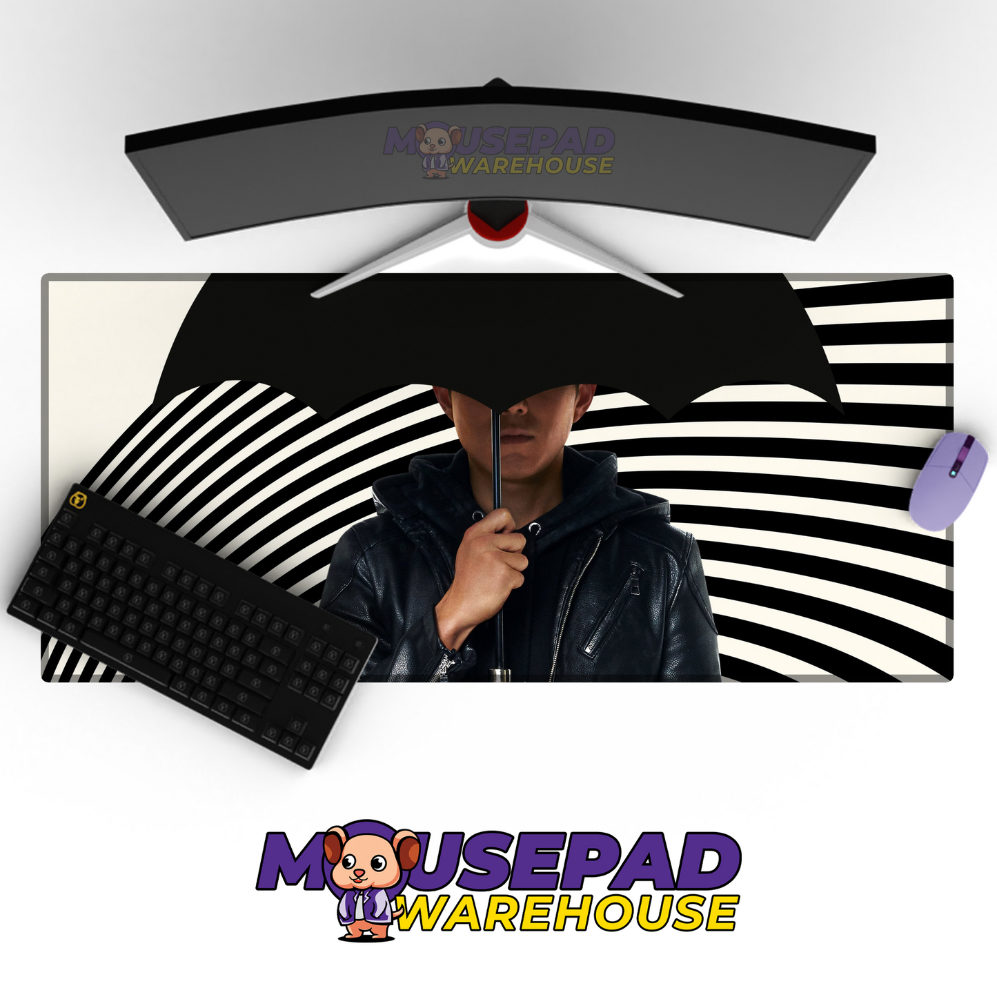 The Umbrella Academy V2 Mousepad Mockup