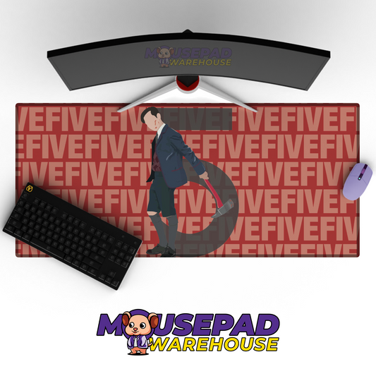 The Umbrella Academy V6 Mousepad Mockup