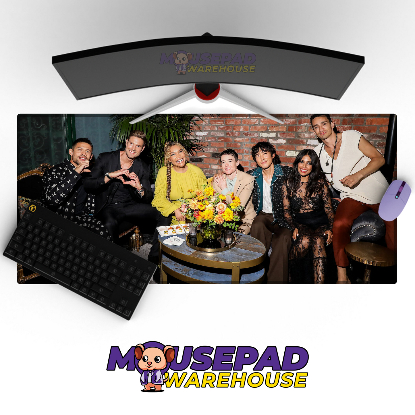 The Umbrella Academy V8 Mousepad Mockup