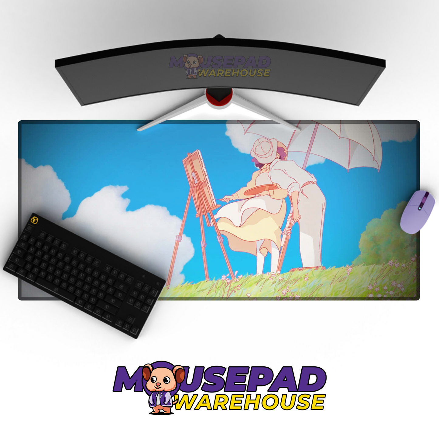 The Wind Rises V12 Mousepad Mockup
