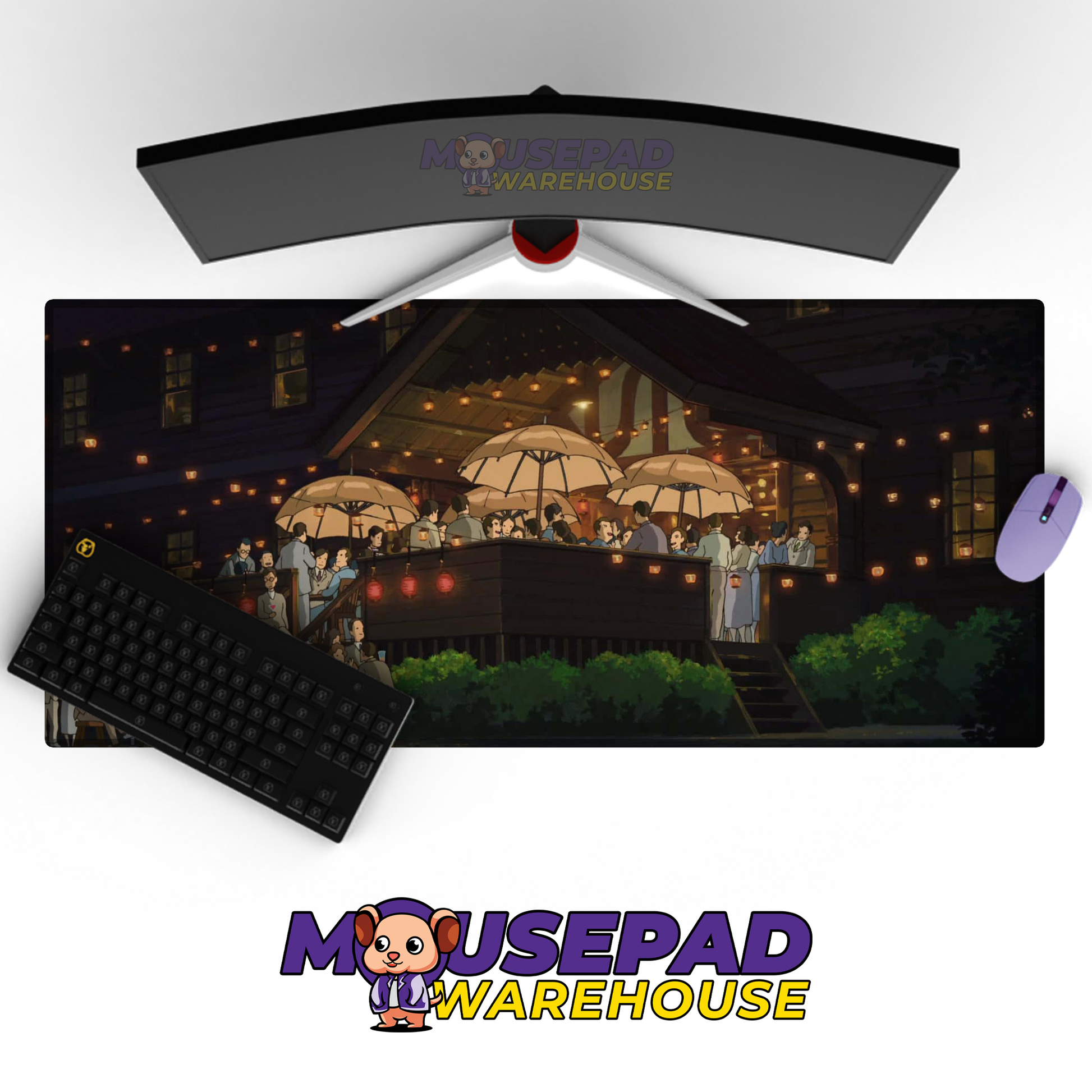 The Wind Rises V15 Mousepad Mockup