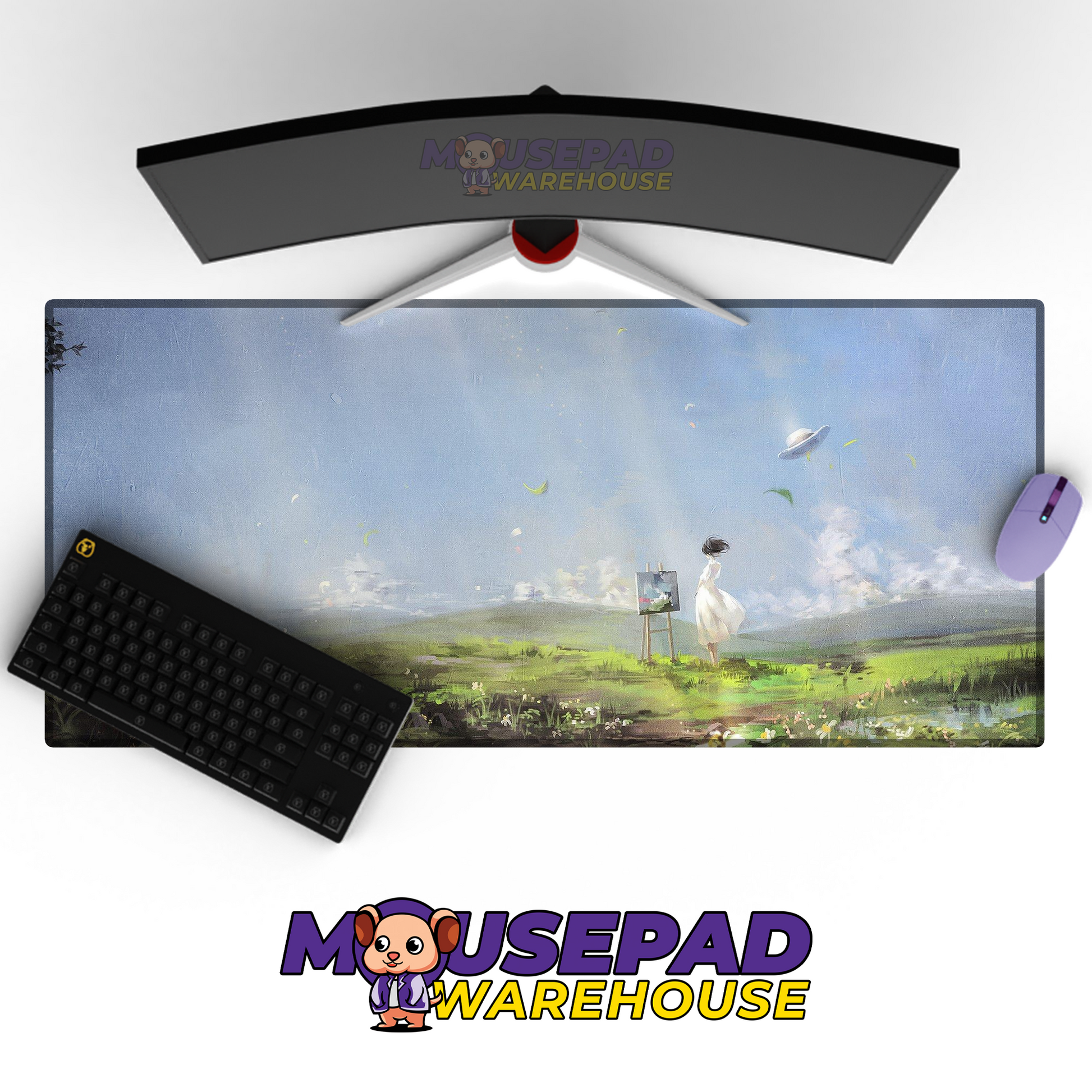The Wind Rises V16 Mousepad Mockup