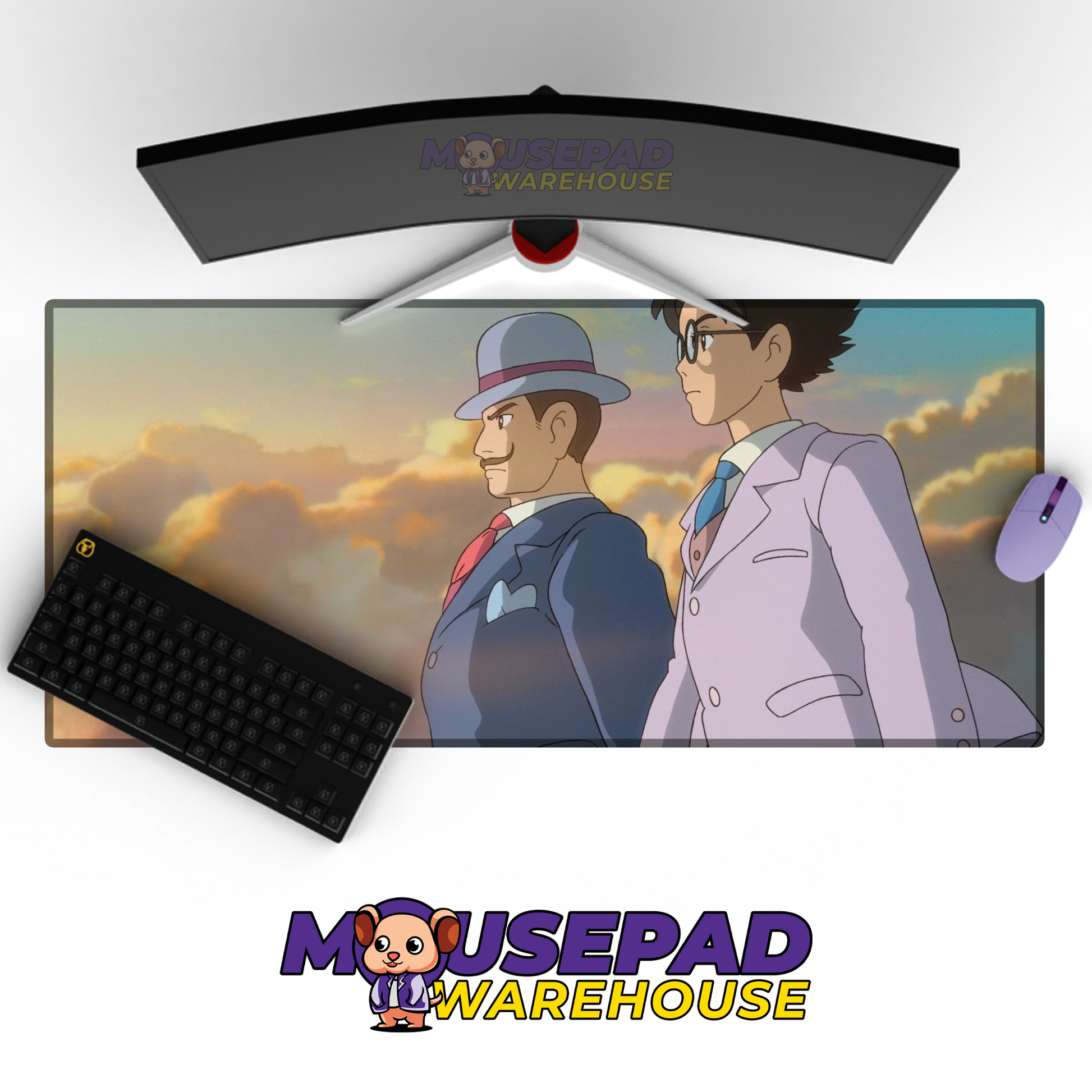 The Wind Rises V18 Mousepad Mockup
