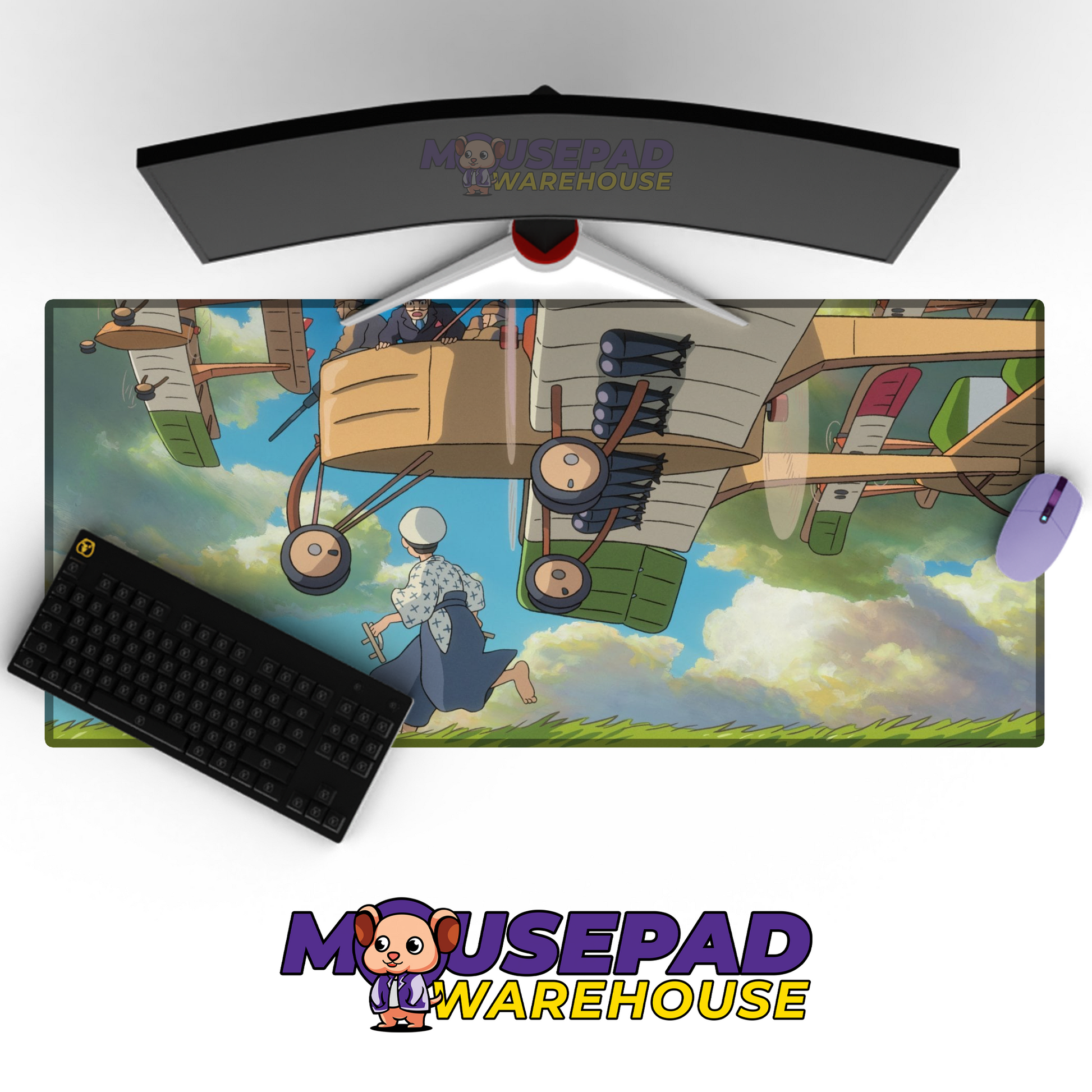 The Wind Rises V23 Mousepad Mockup