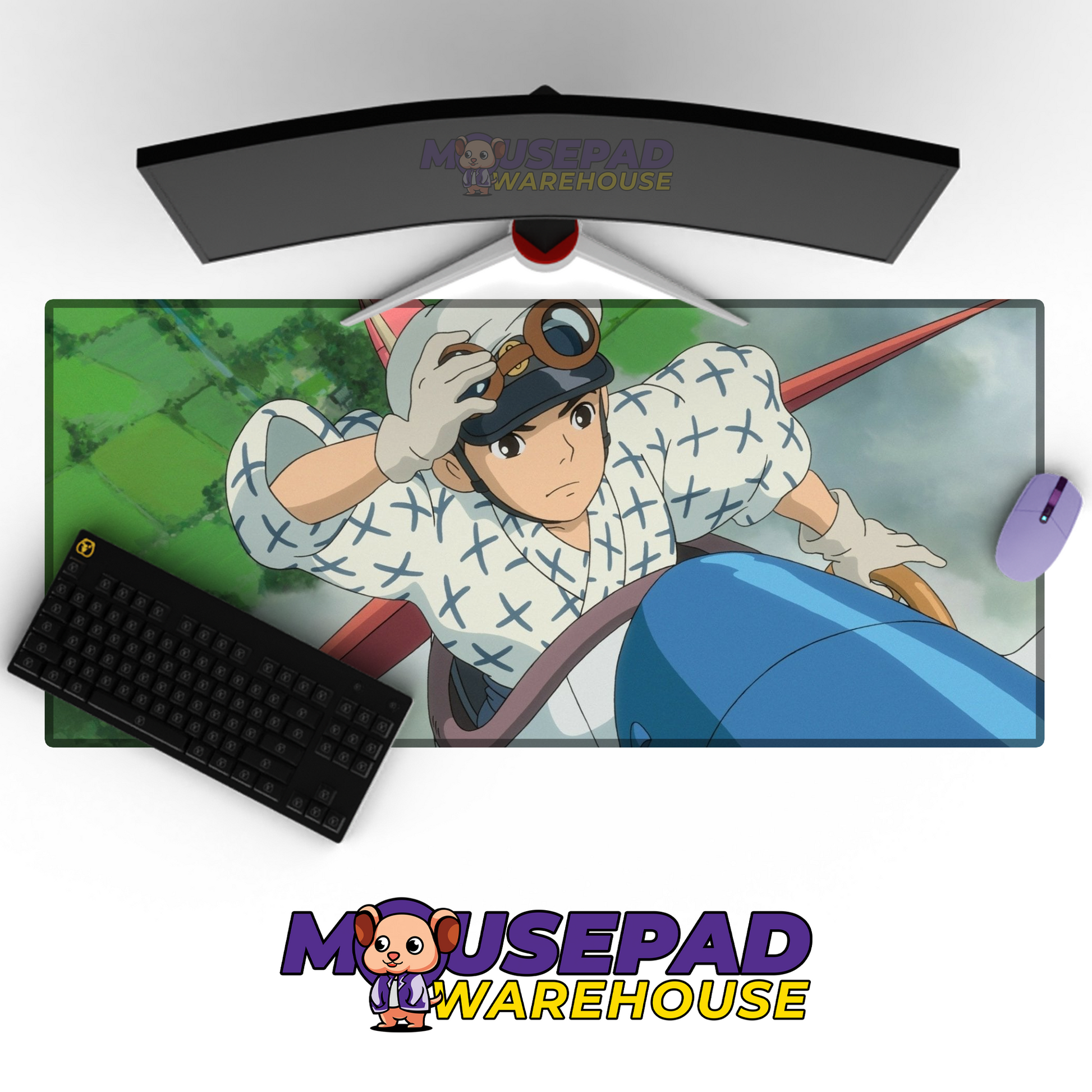 The Wind Rises V25 Mousepad Mockup