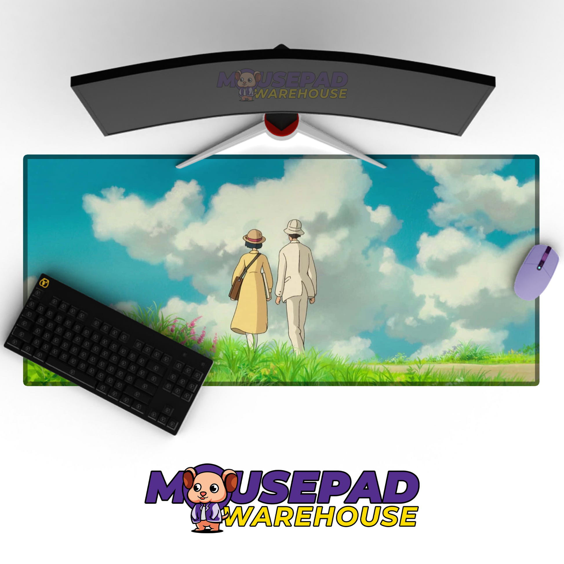 The Wind Rises V26 Mousepad Mockup