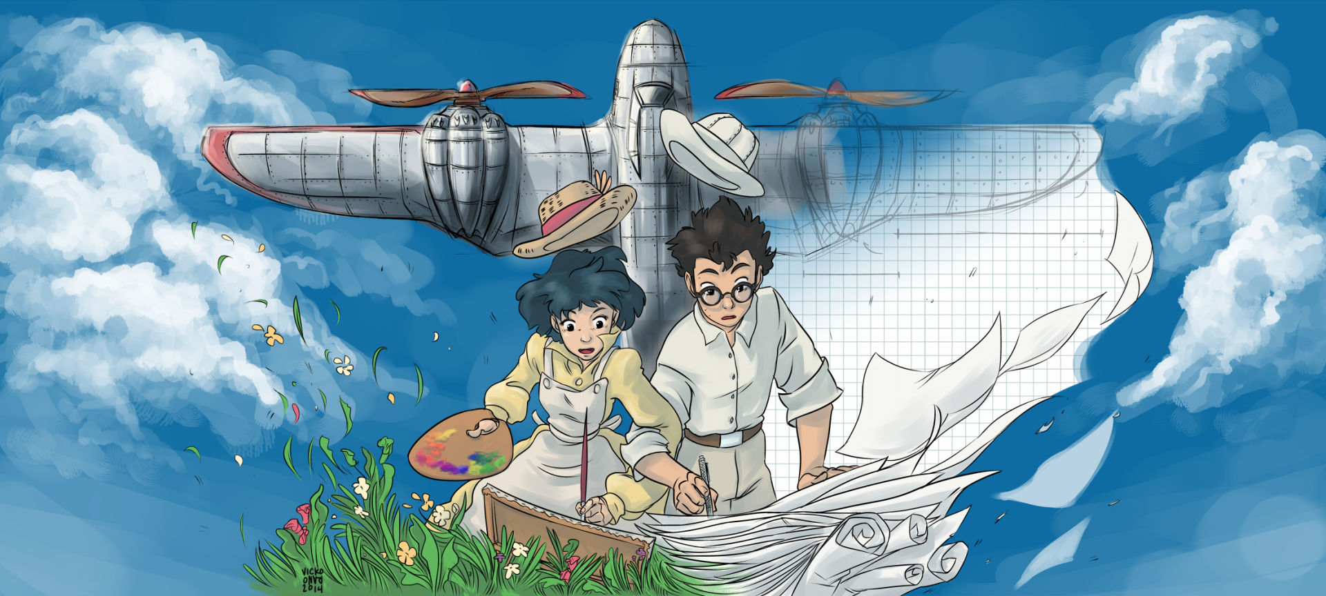 The Wind Rises V2 Mousepad