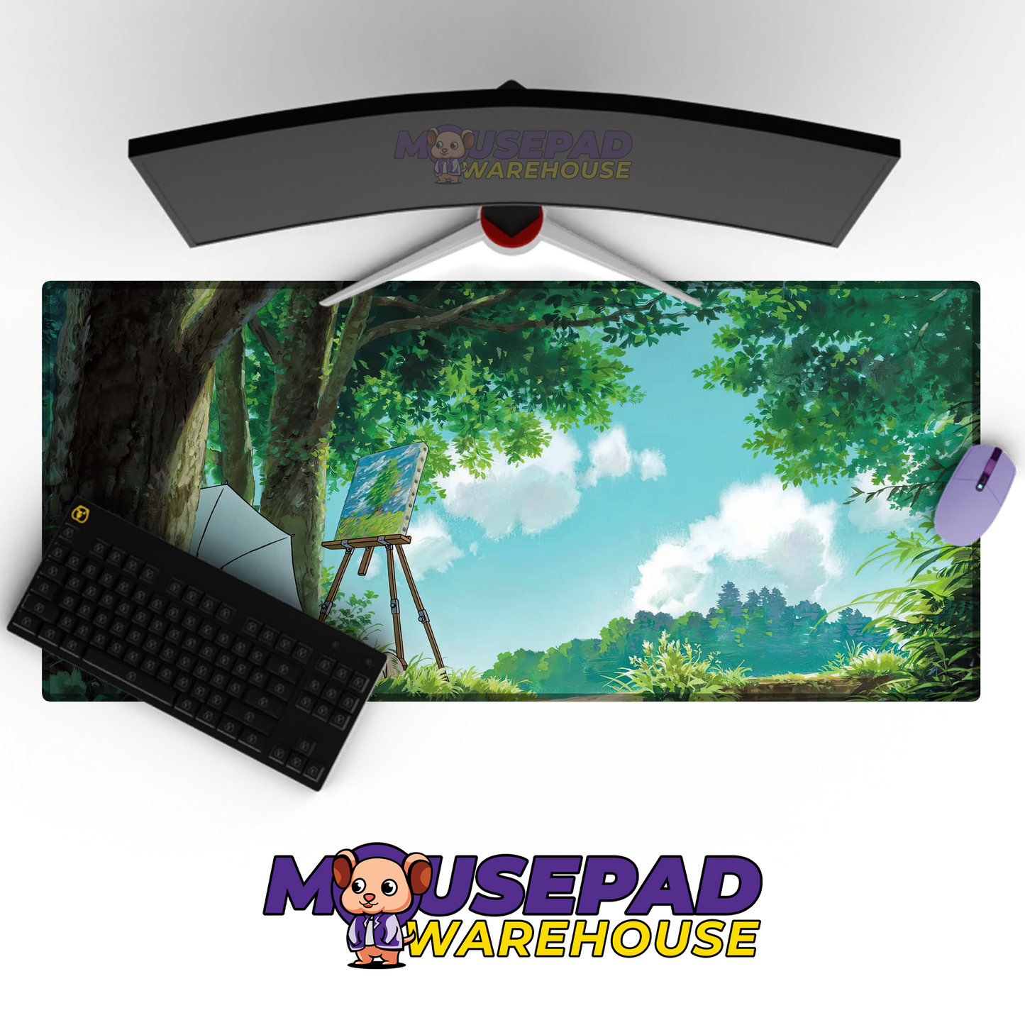The Wind Rises V6 Mousepad Mockup