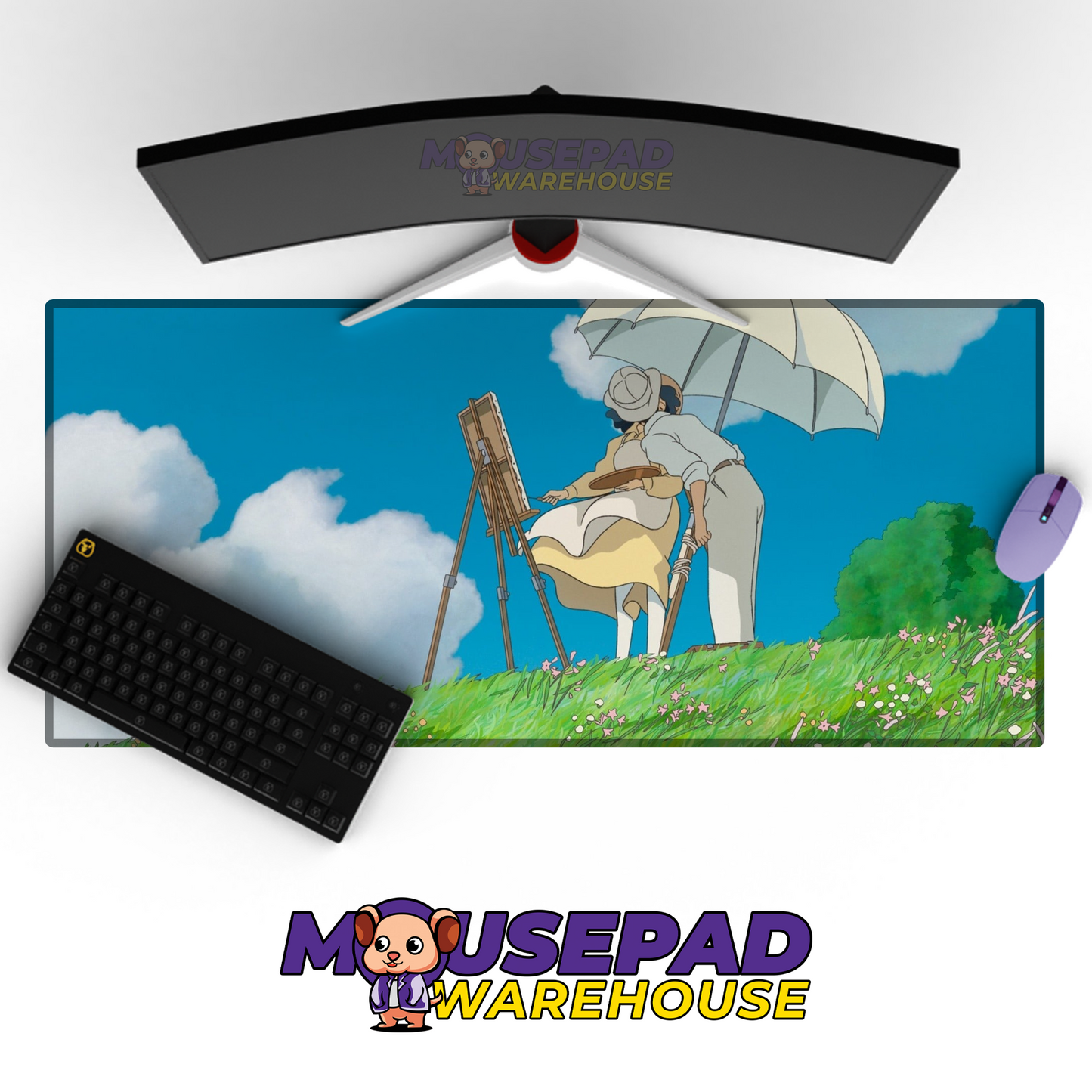The Wind Rises V7 Mousepad Mockup