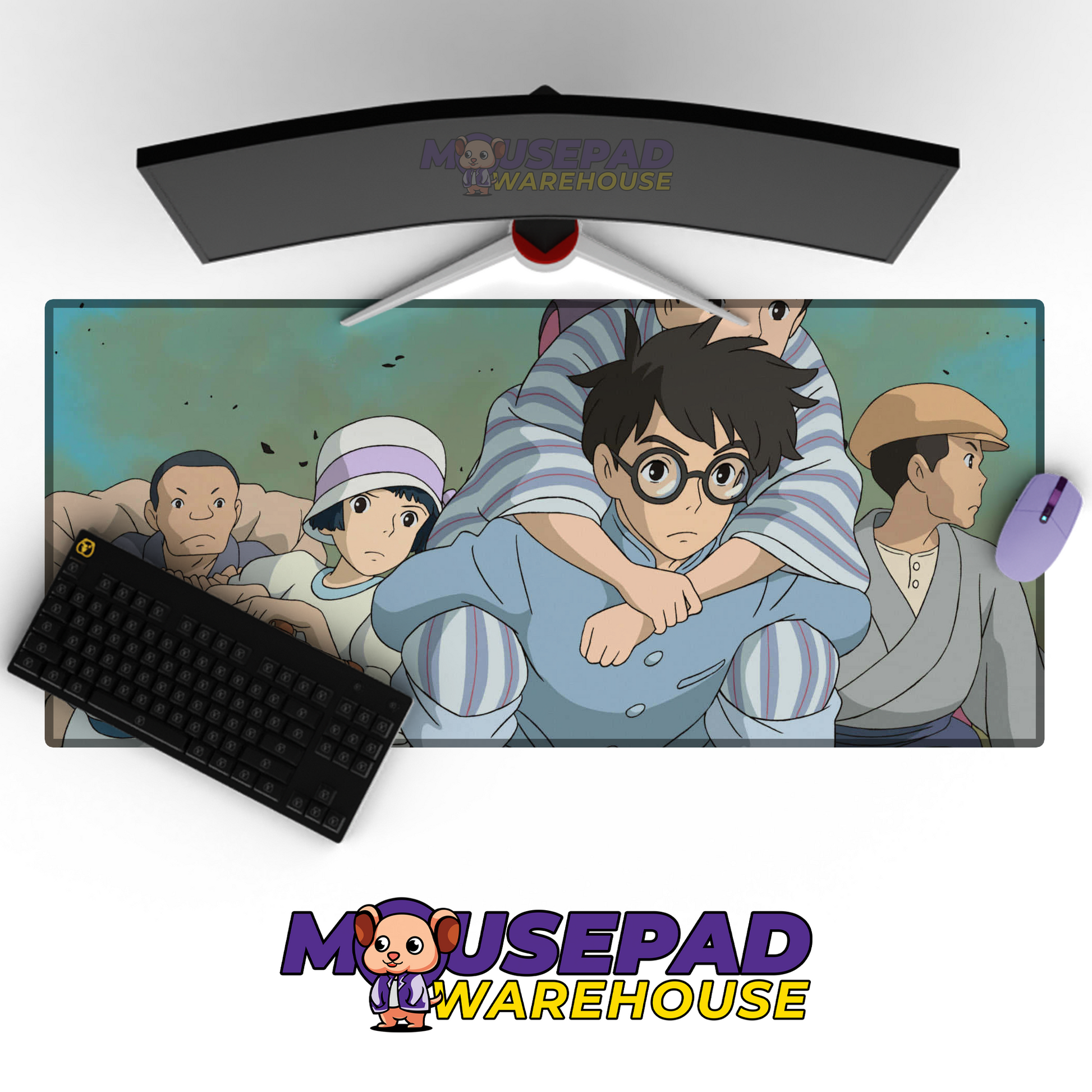 The Wind Rises V9 Mousepad Mockup