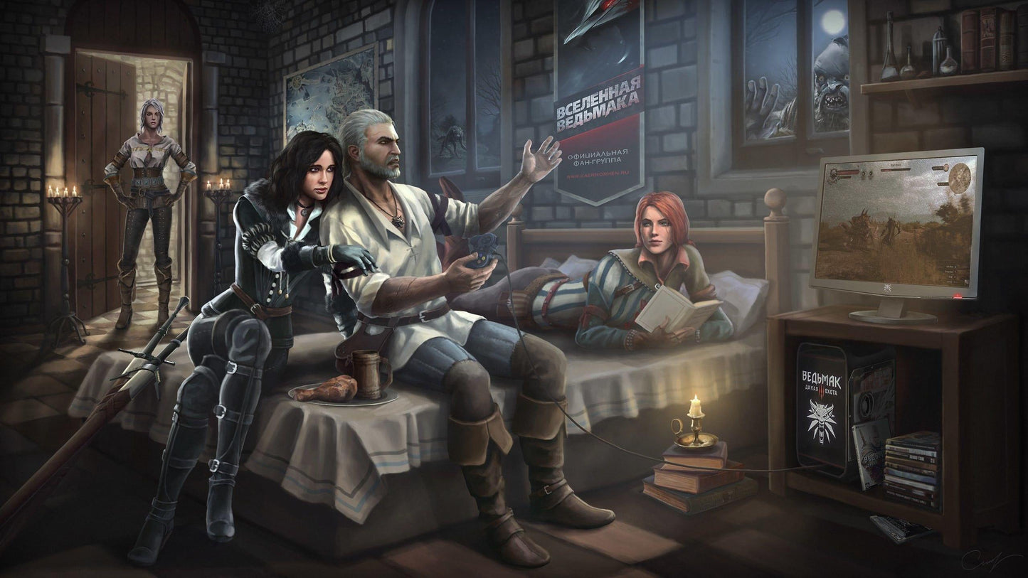 The Witcher V12 Mousepad