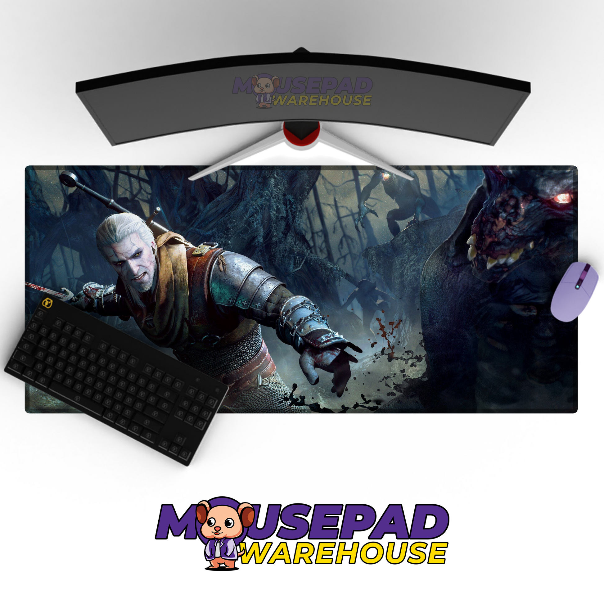 The Witcher V14 Mousepad Mockup