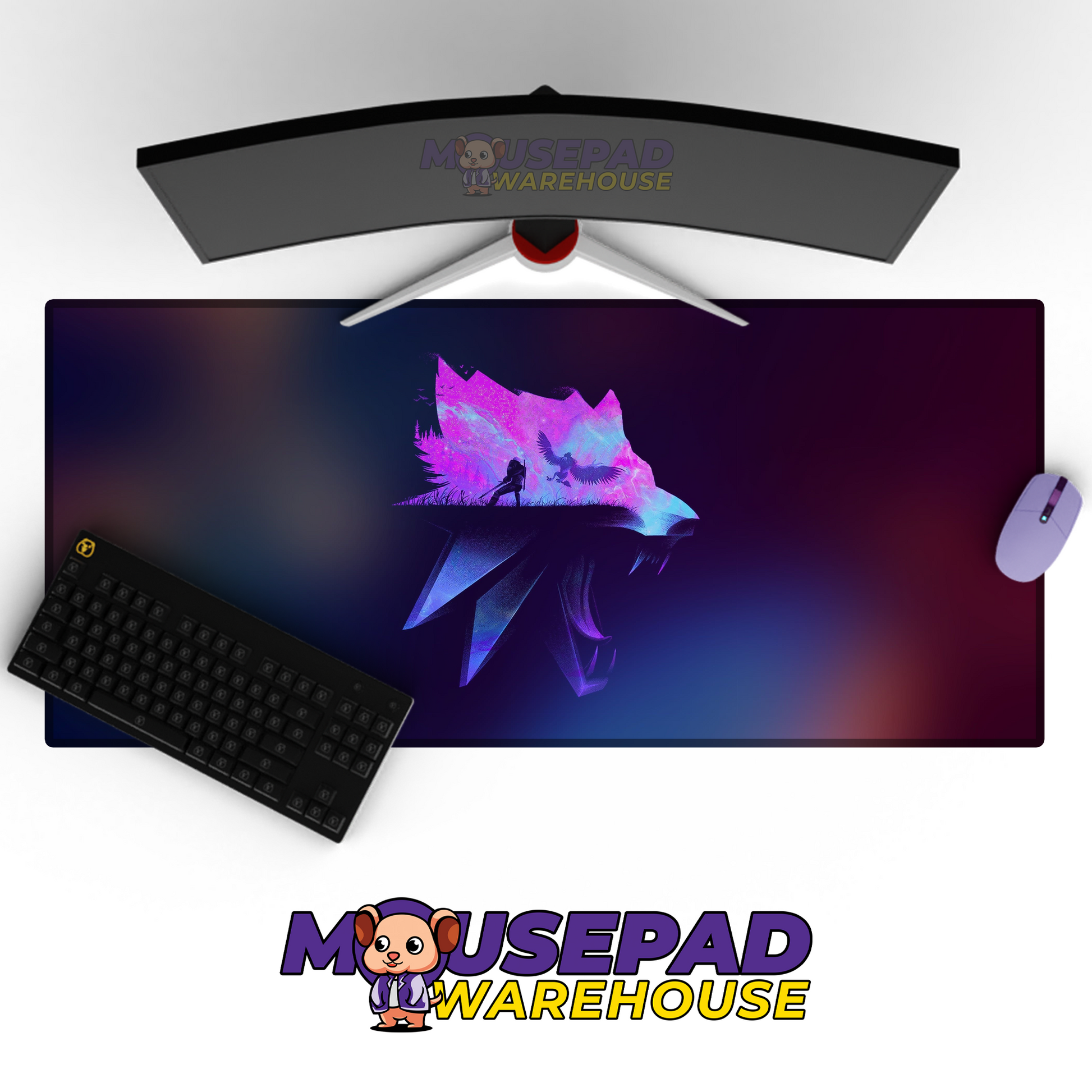 The Witcher V15 Mousepad Mockup