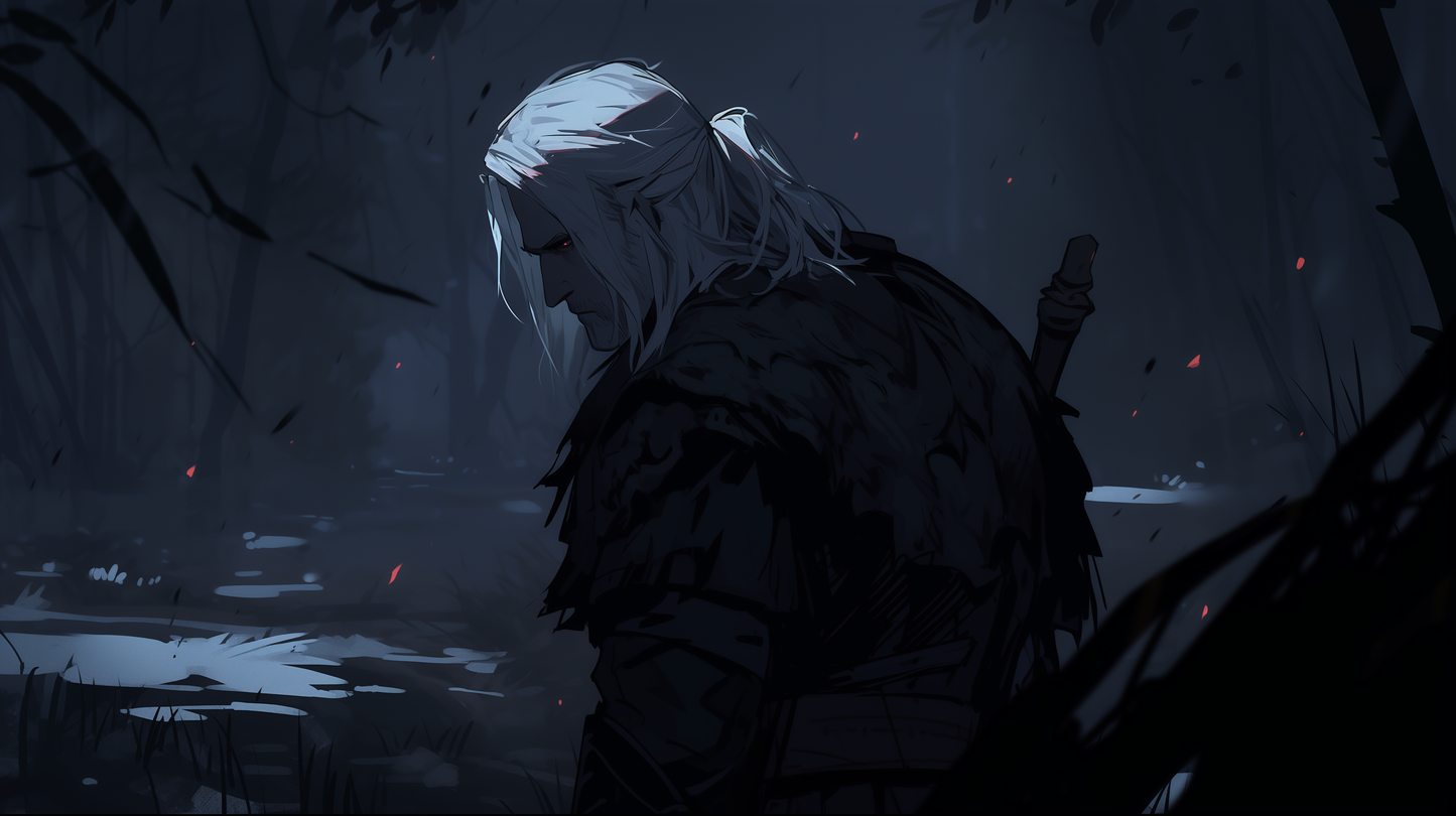 The Witcher V18 Mousepad