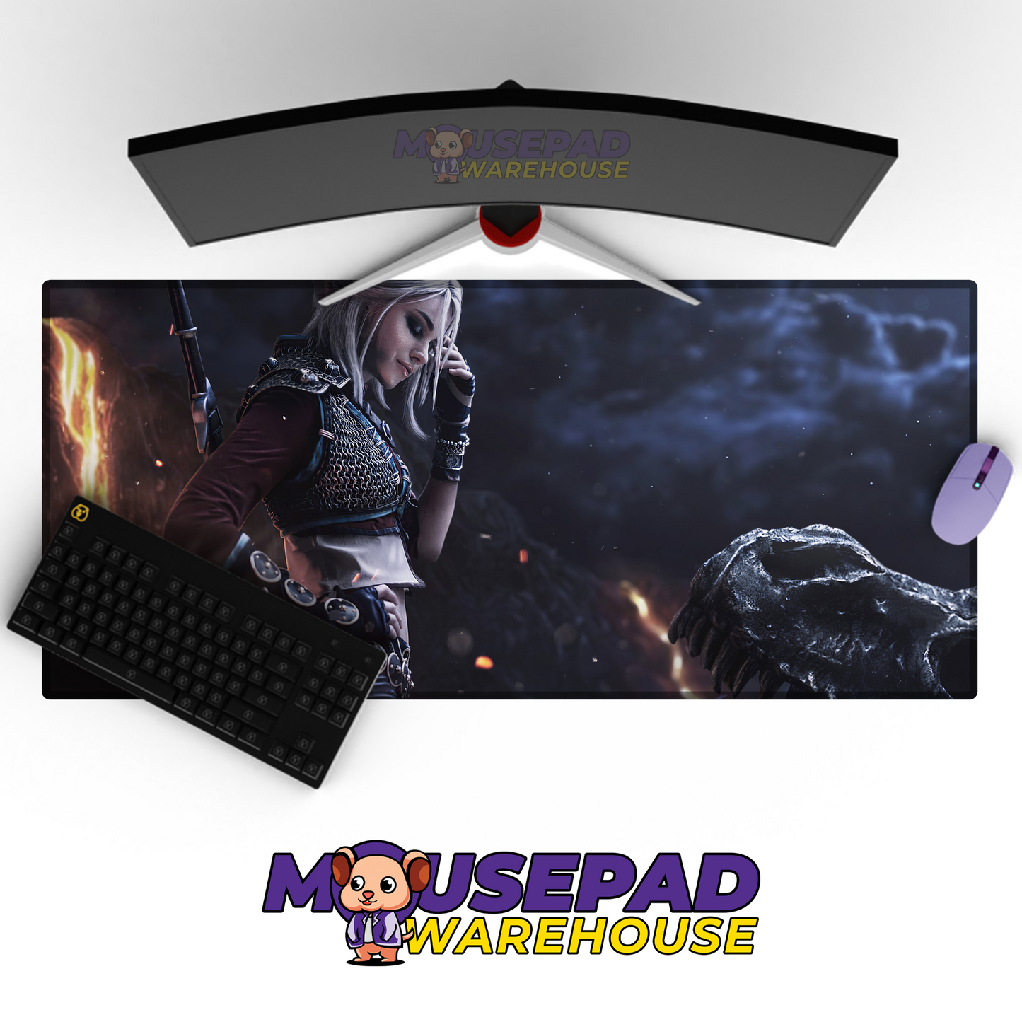 The Witcher V24 Mousepad Mockup