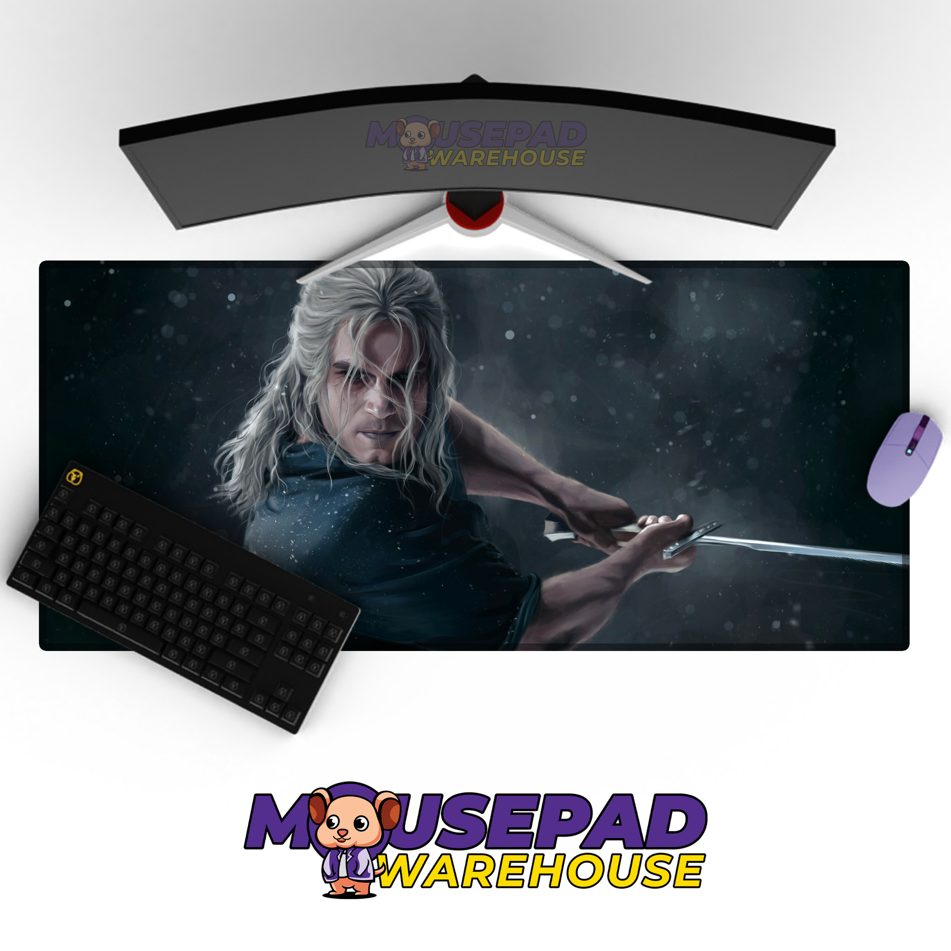 The Witcher V26 Mousepad Mockup