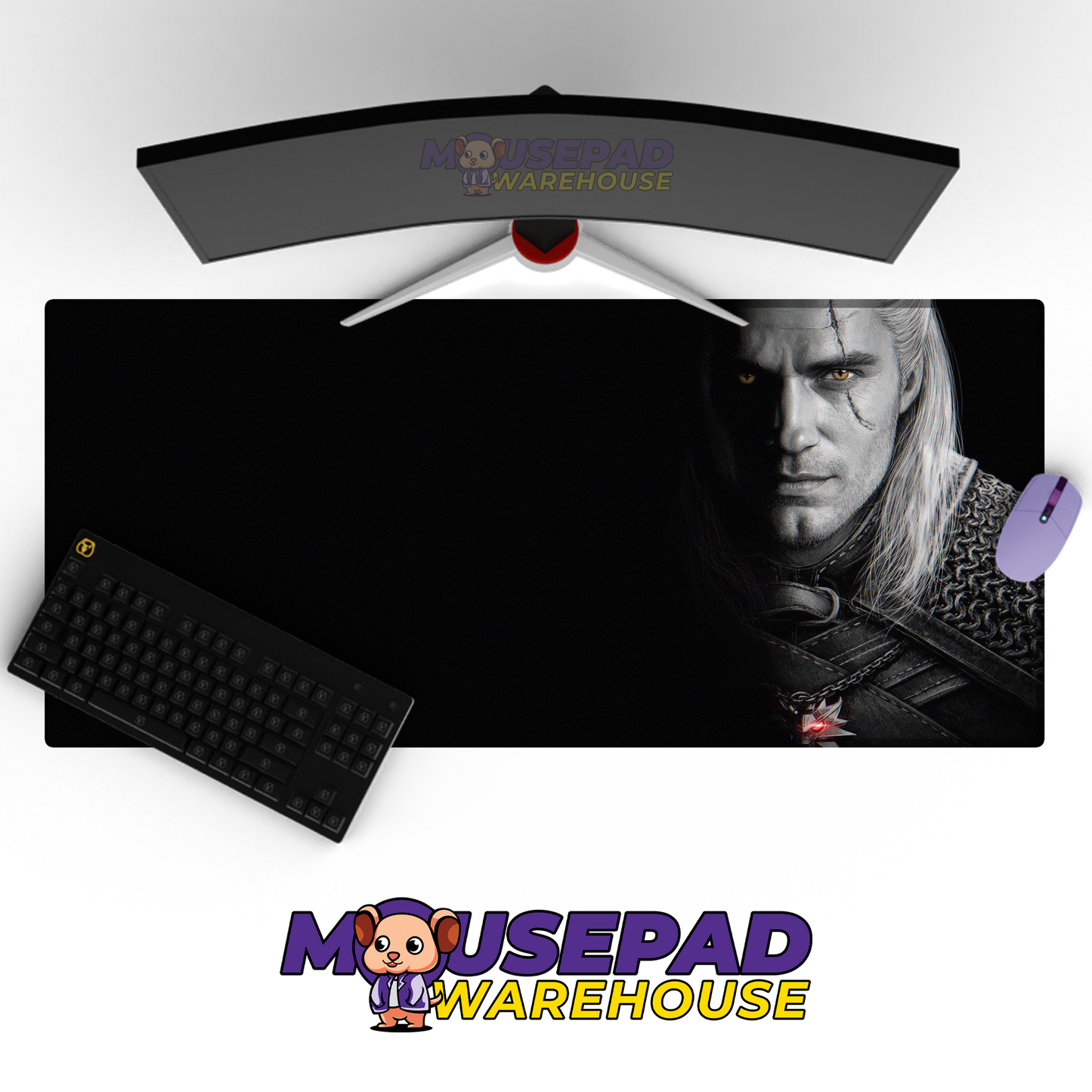 The Witcher V29 Mousepad Mockup