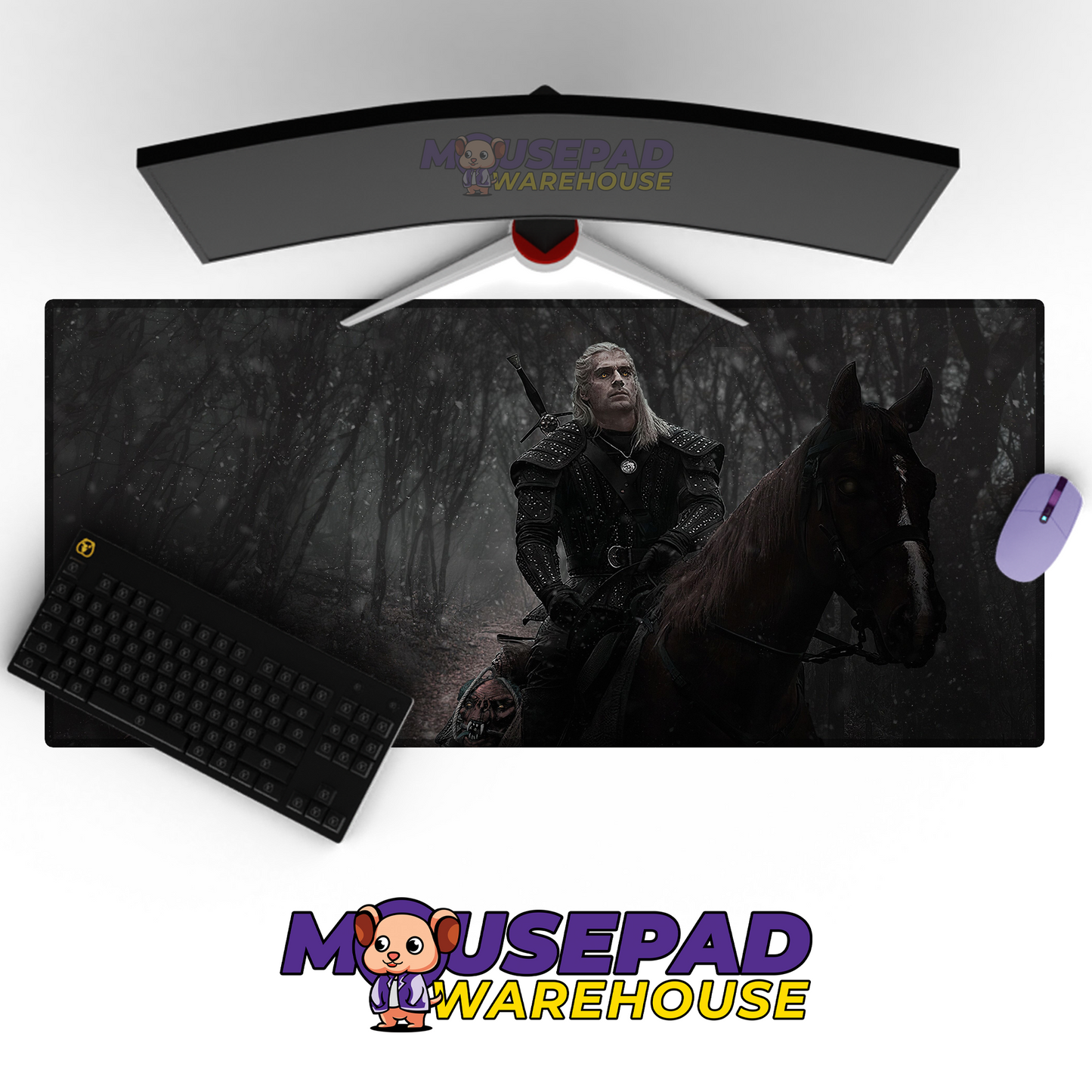 The Witcher V31 Mousepad Mockup