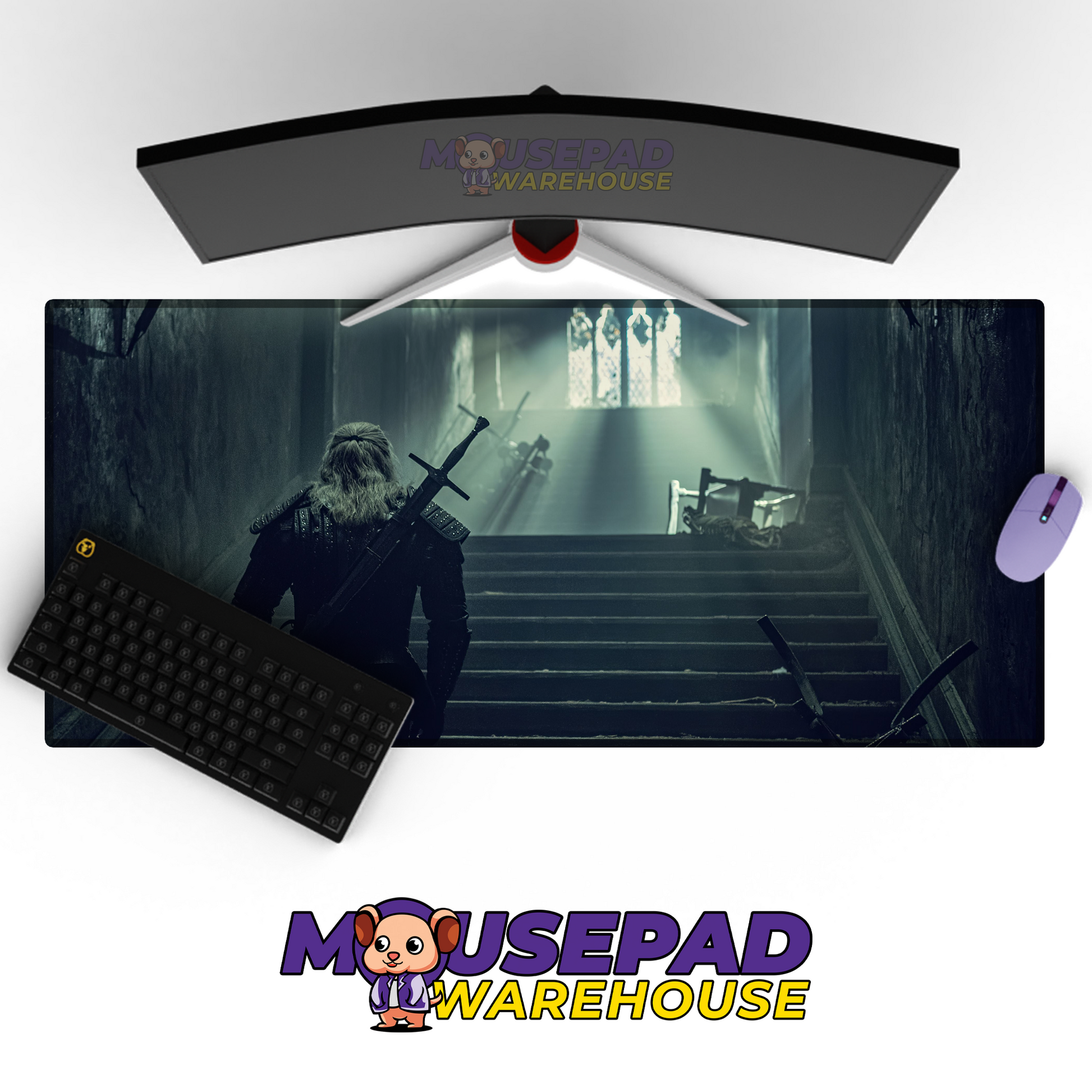 The Witcher V33 Mousepad Mockup