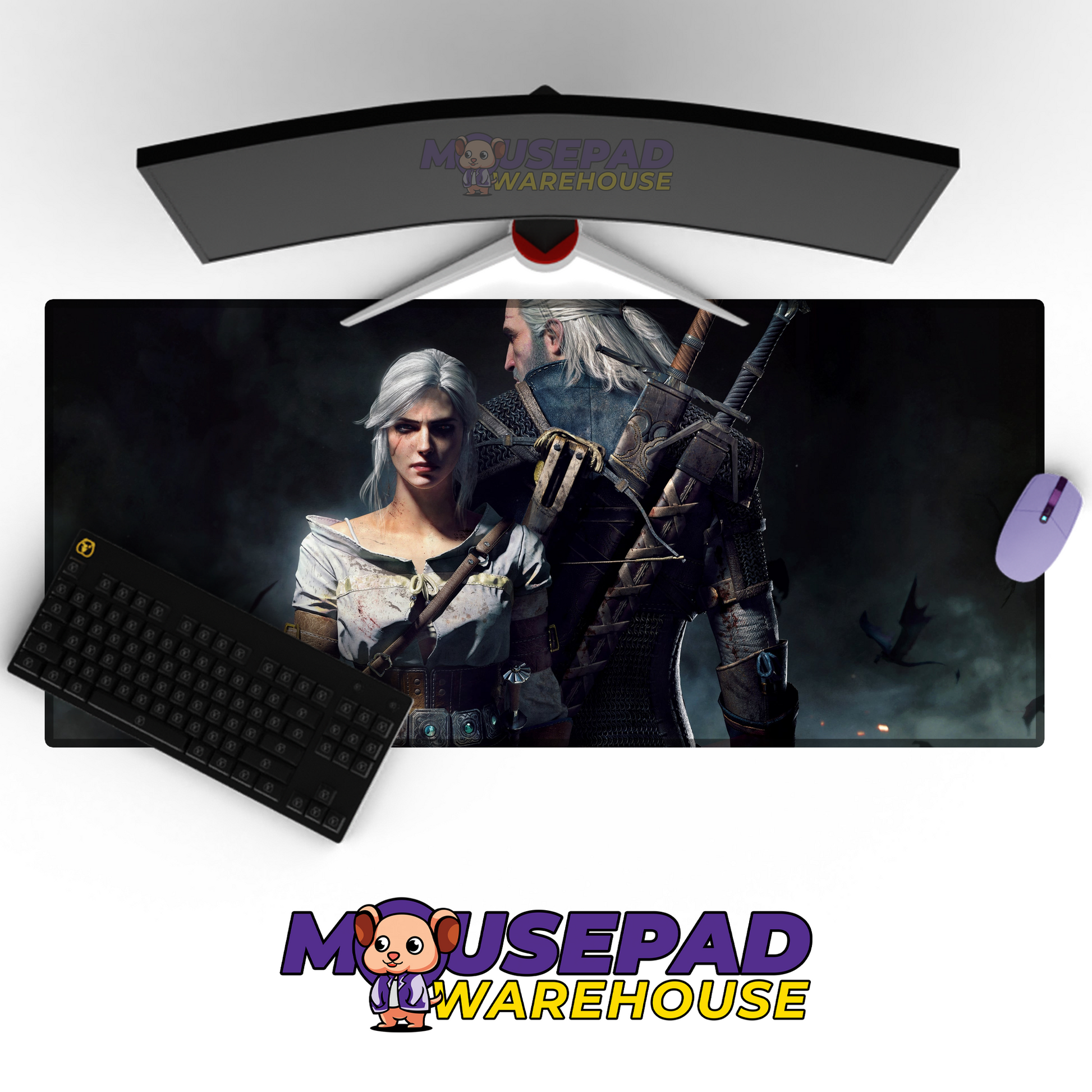 The Witcher V34 Mousepad Mockup