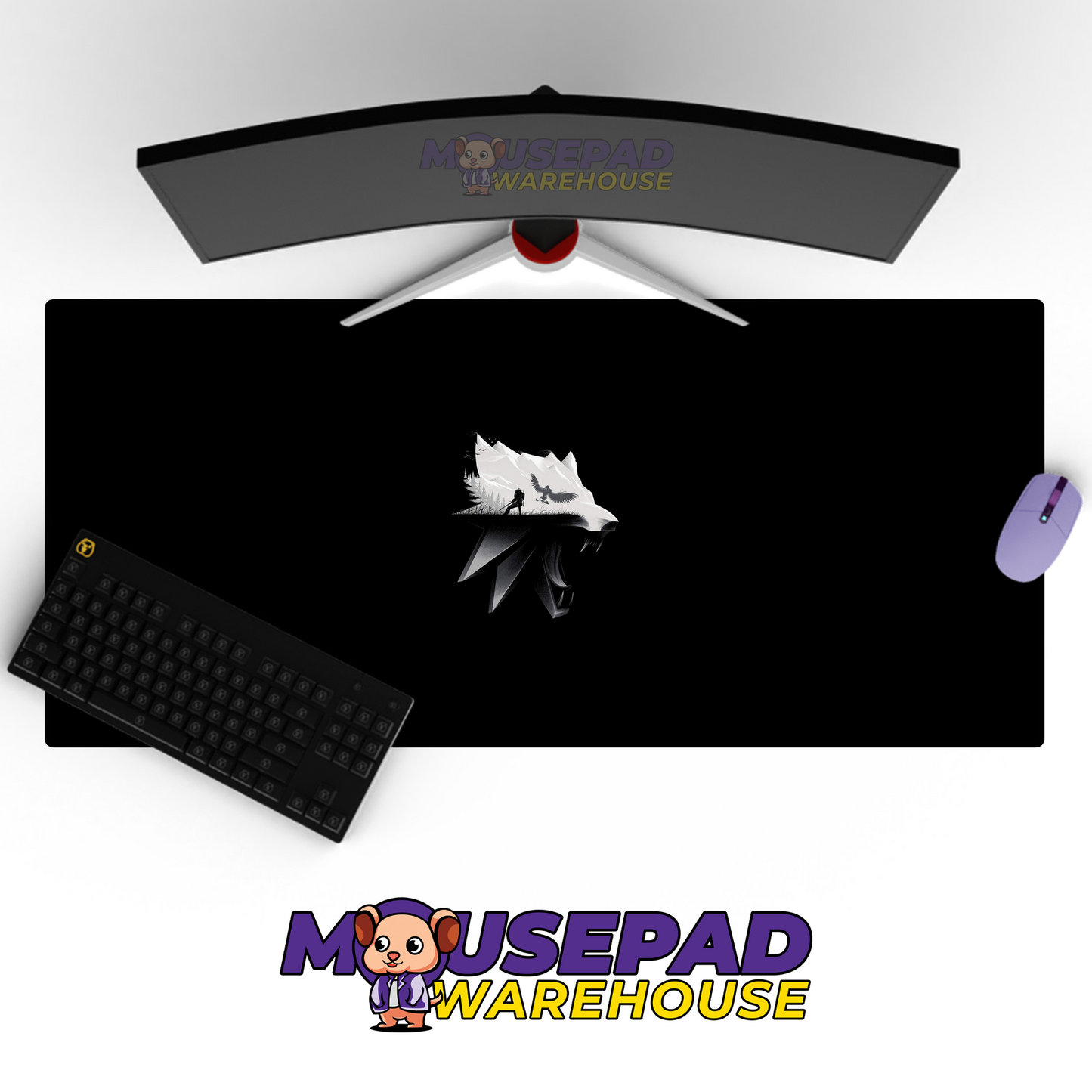 The Witcher V5 Mousepad Mockup
