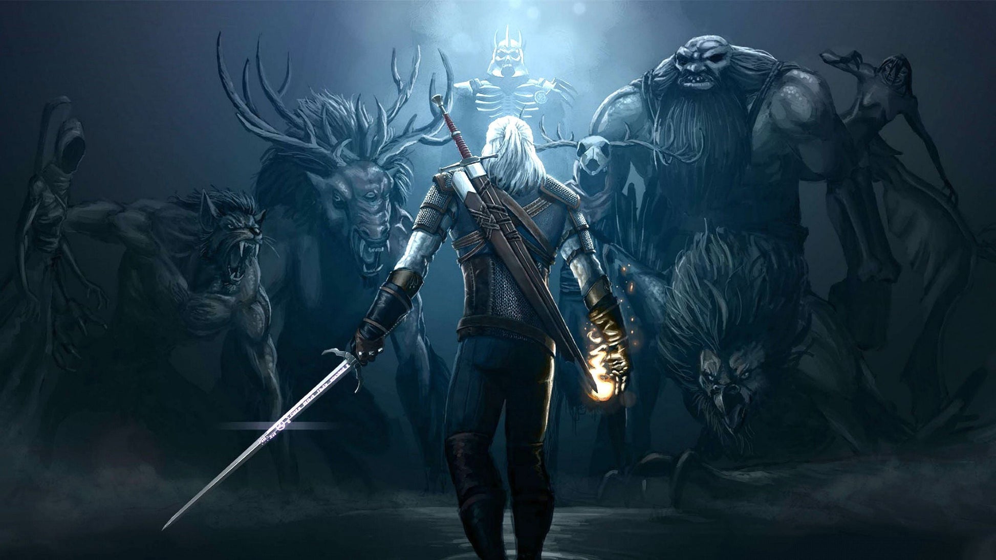 The Witcher V6 Mousepad