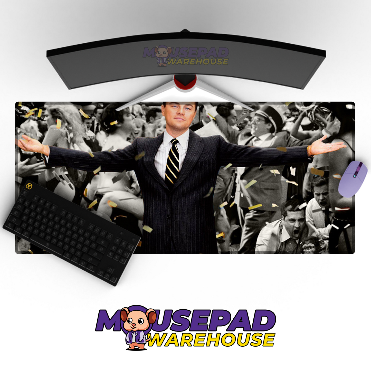 The Wolf of Wall Street V10 Mousepad Mockup