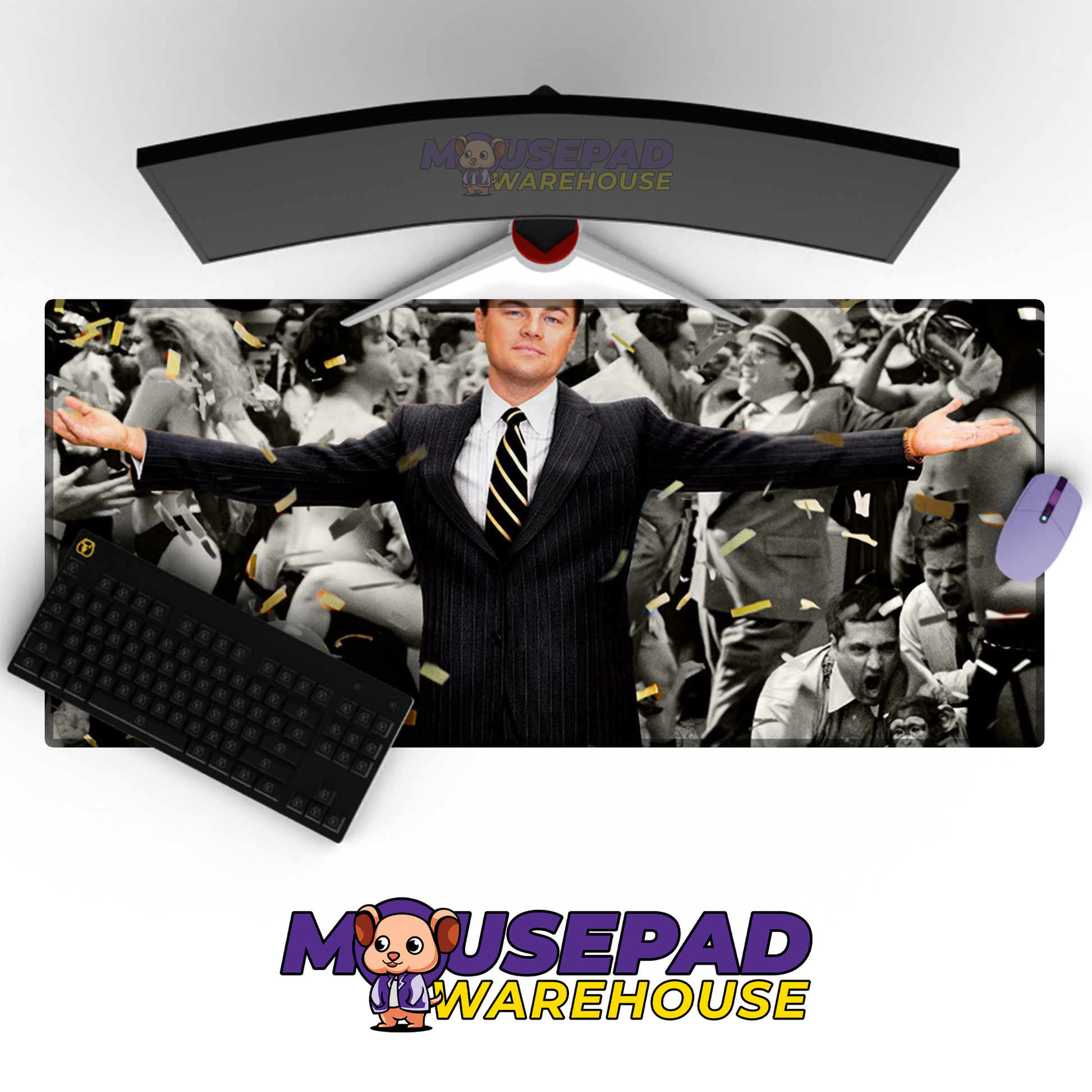 The Wolf of Wall Street V10 Mousepad Mockup