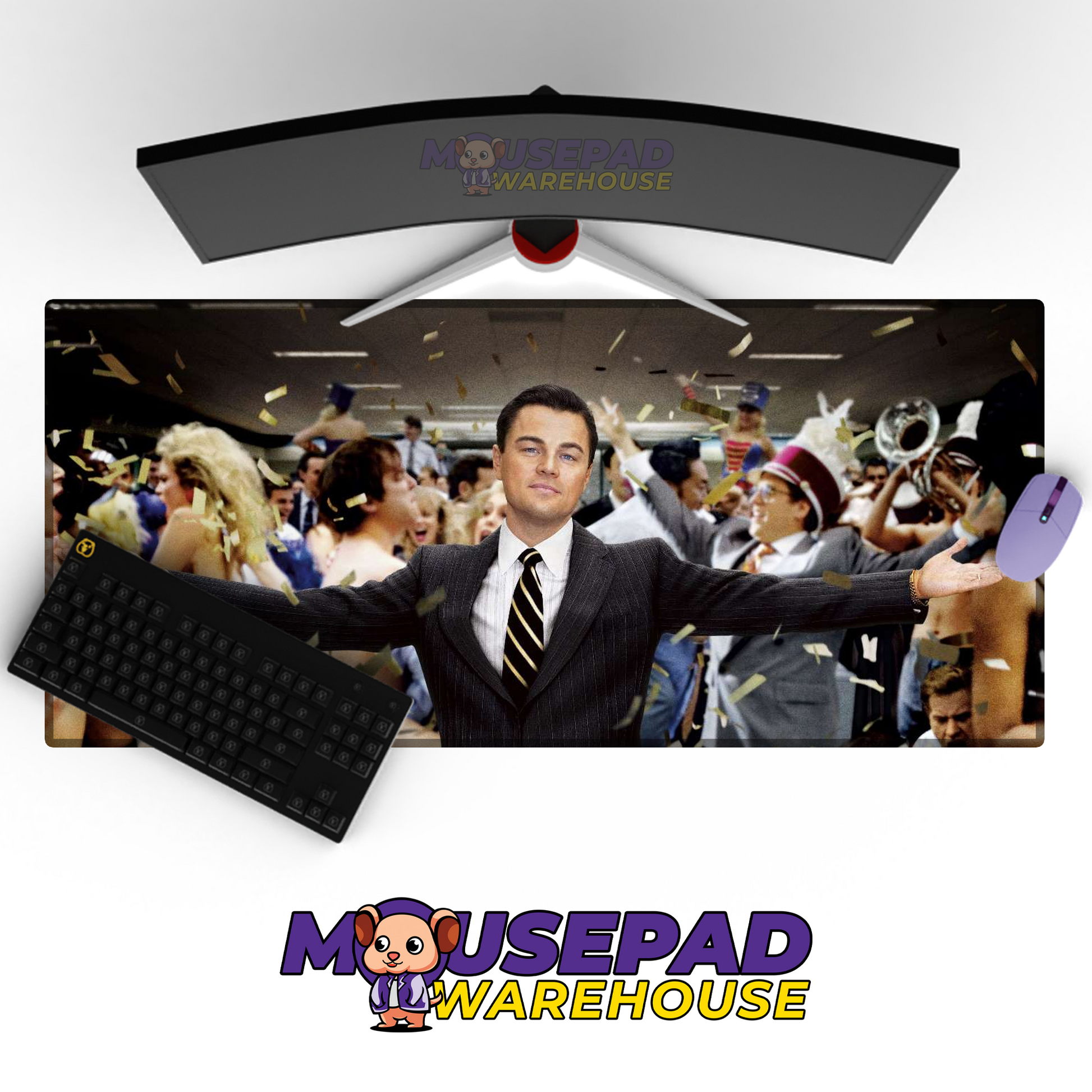 The Wolf of Wall Street V13 Mousepad Mockup