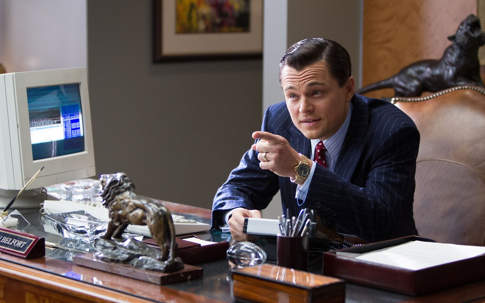 The Wolf of Wall Street V15 Mousepad