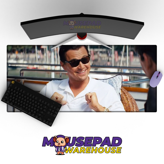 The Wolf of Wall Street V18 Mousepad Mockup