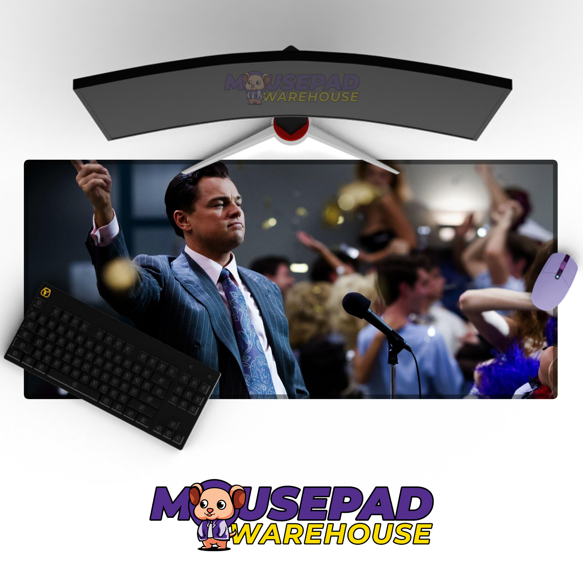 The Wolf of Wall Street V1 Mousepad Mockup