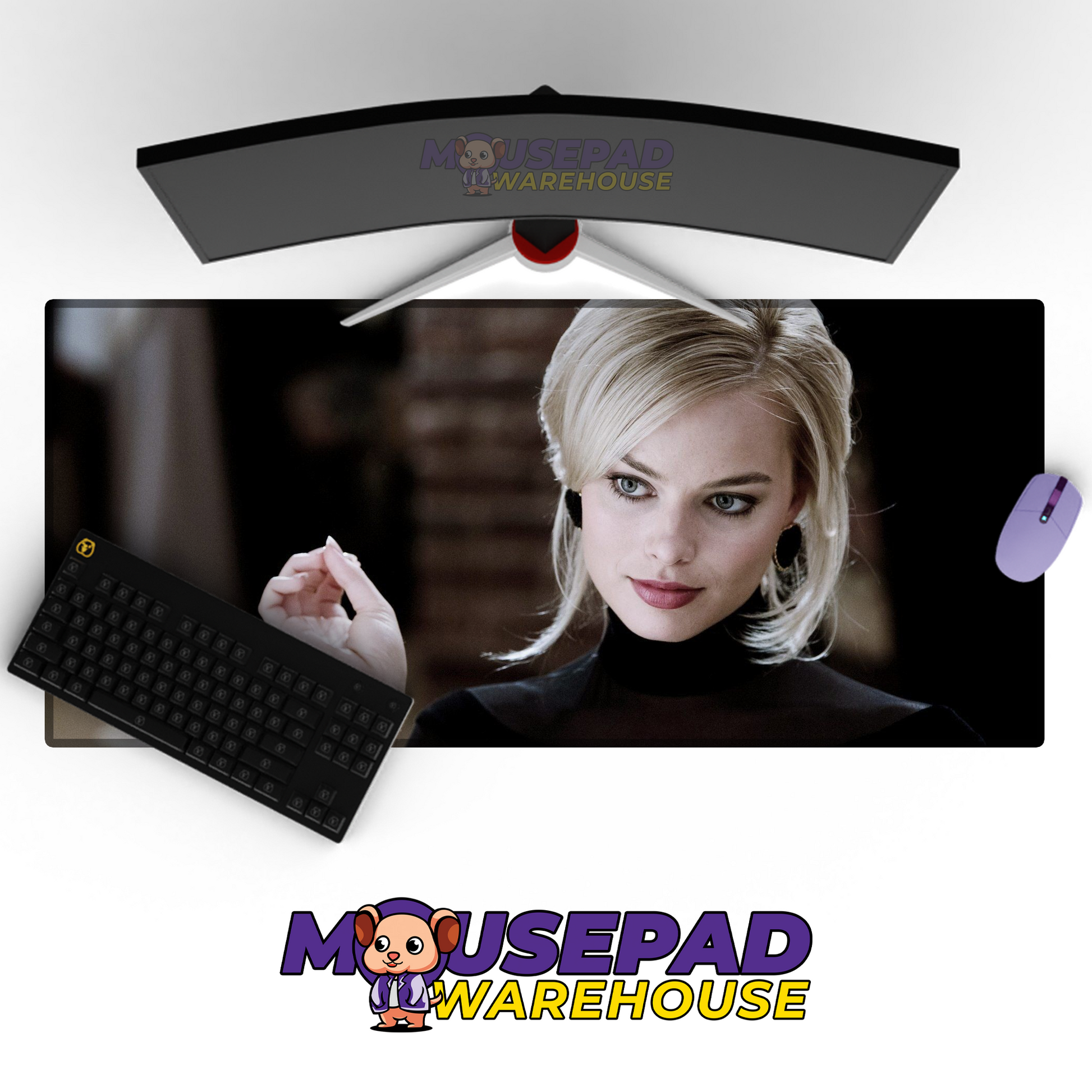 The Wolf of Wall Street V4 Mousepad Mockup