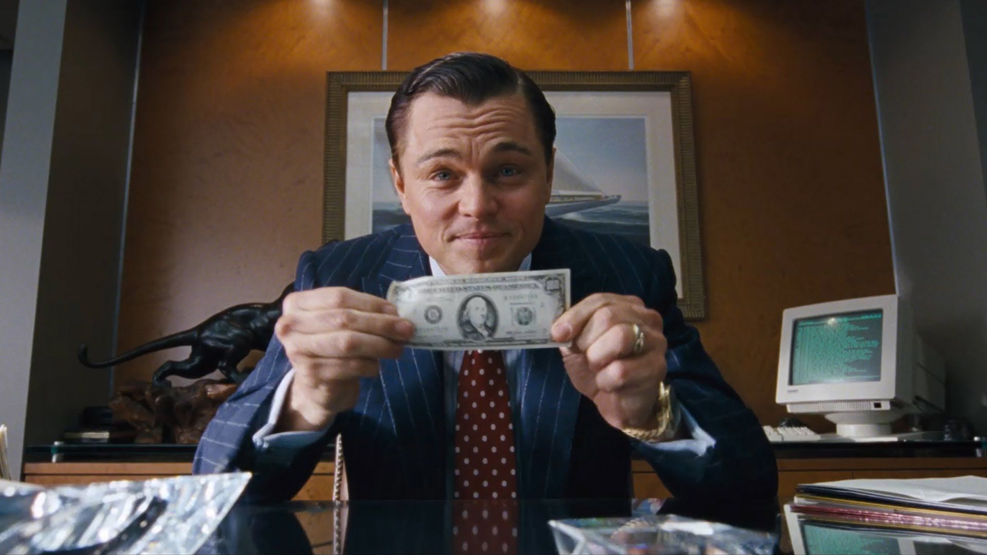 The Wolf of Wall Street V9 Mousepad