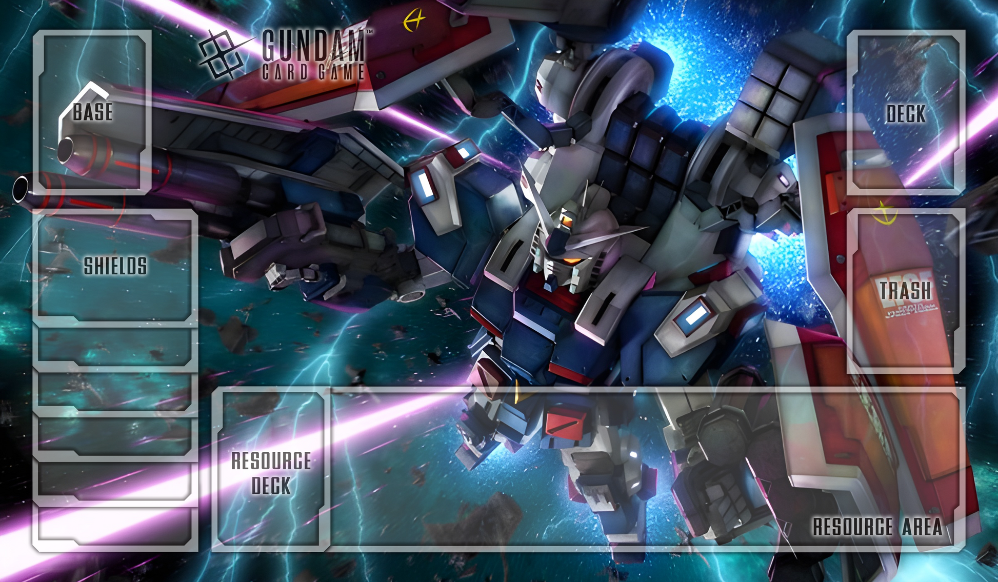 Thunderbolt Full Armor Gundam TCG Playmat