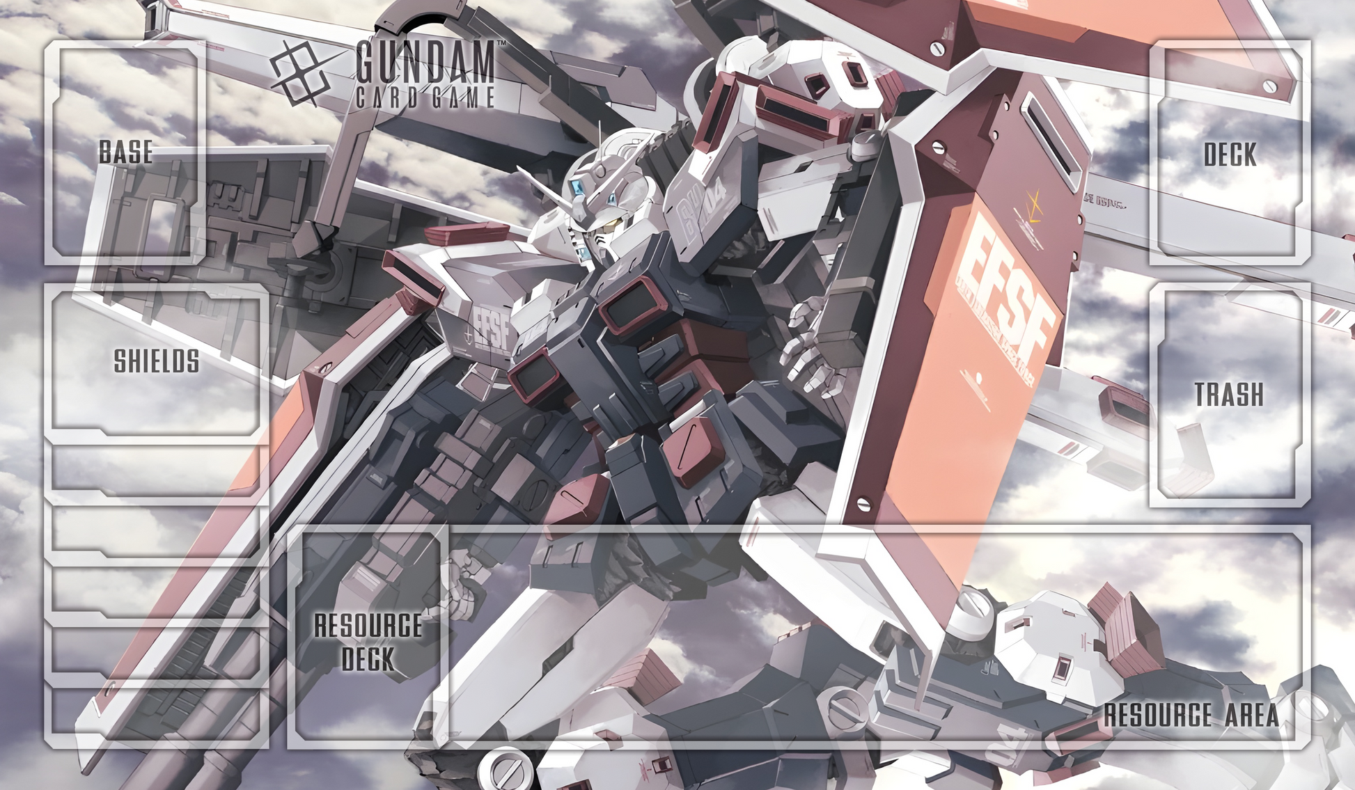 Thunderbolt Gundam TCG Playmat