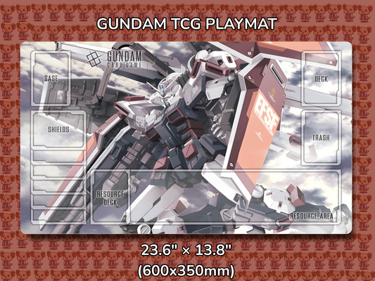 Thunderbolt Gundam TCG Playmat Mockup