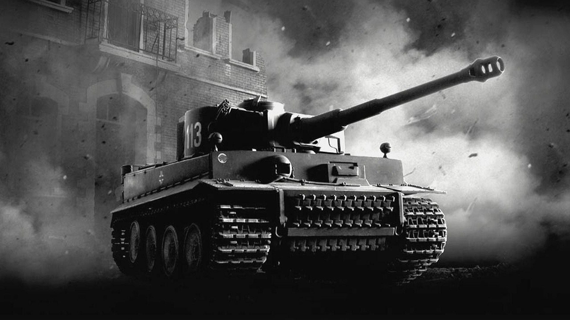 Tiger Tank WWII V7 Mousepad Deskmat