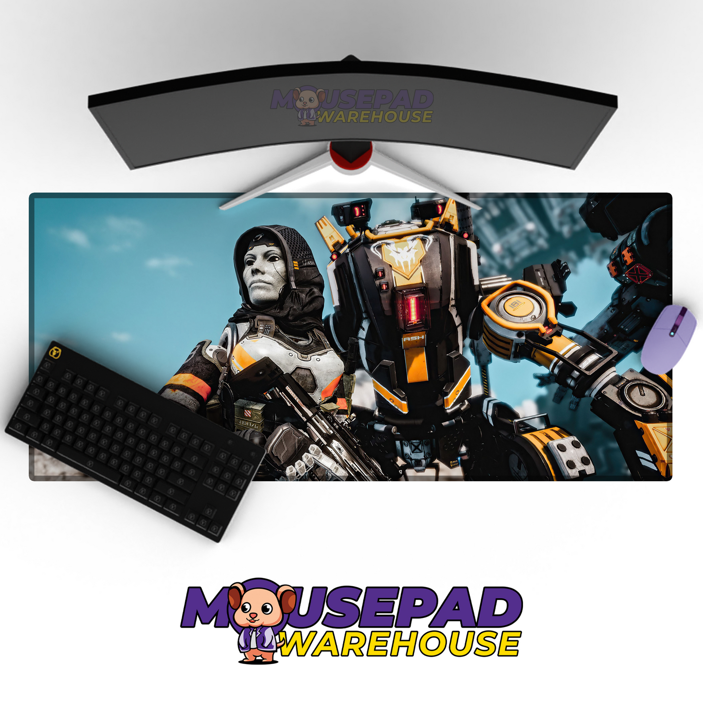 Titanfall 2 V15 Mousepad Mockup
