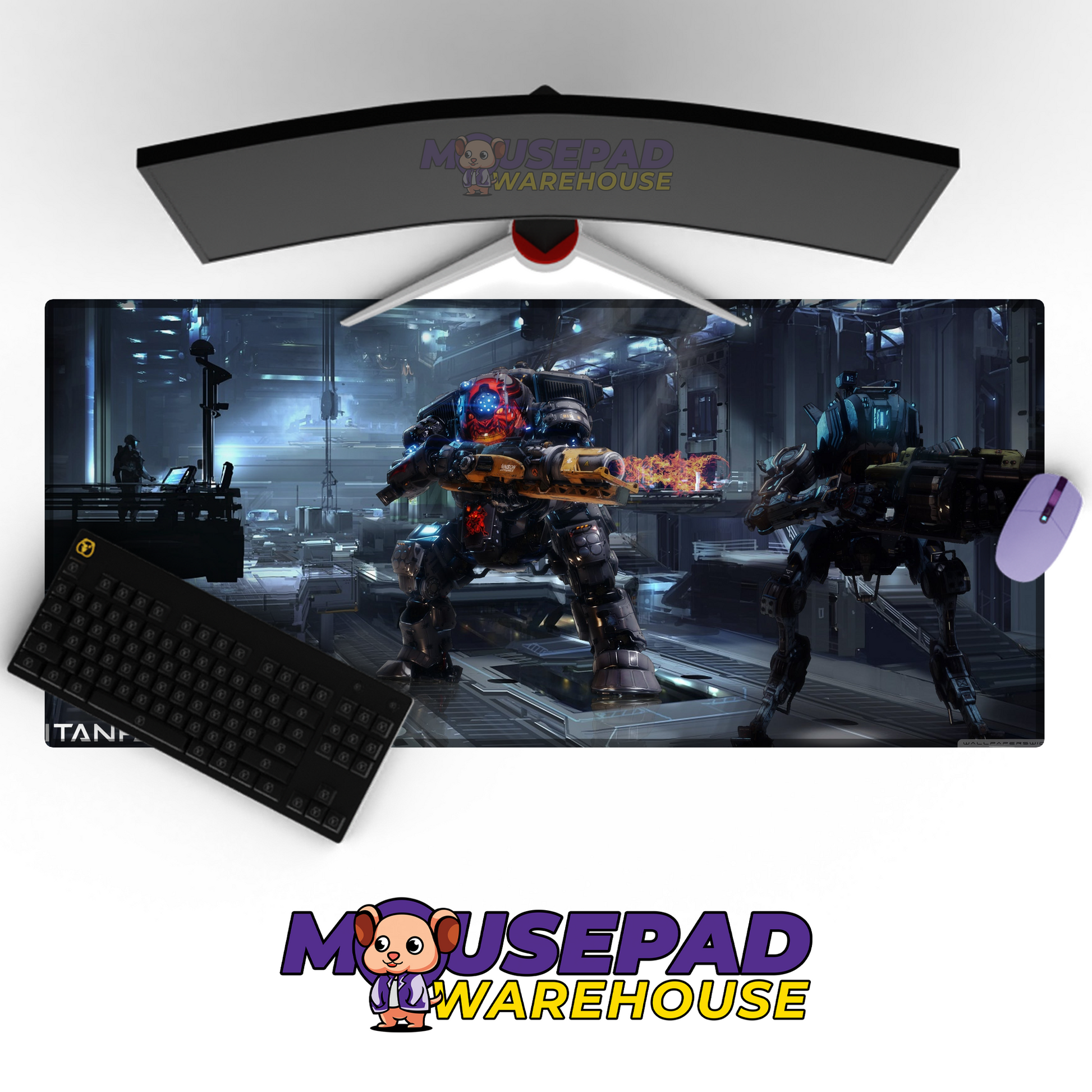 Titanfall 2 V6 Mousepad Mockup