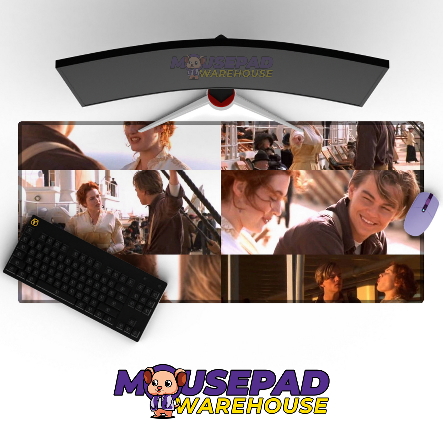 Titanic V8 Mousepad Mockup