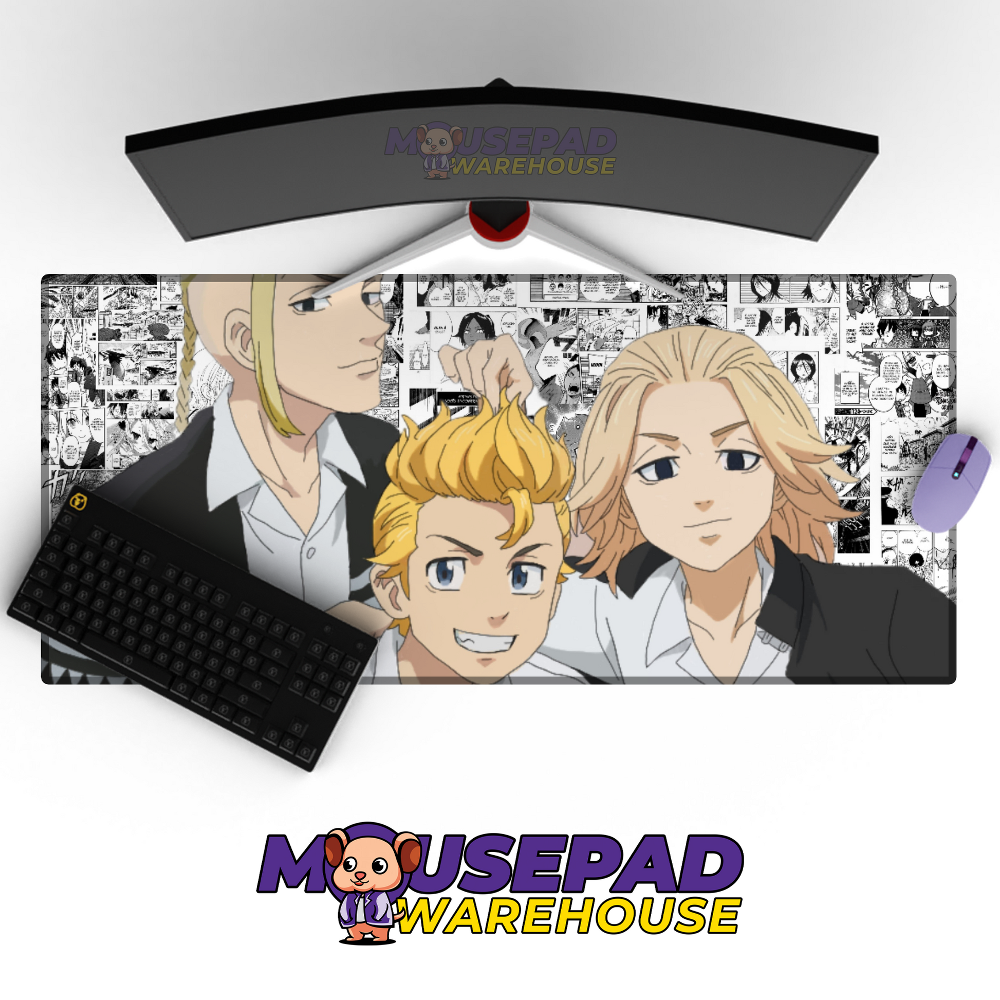 Tokyo Revengers V12 Mousepad Mockup