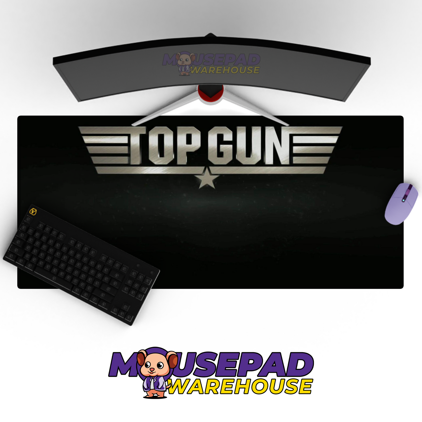 Top Gun V10 Mousepad Mockup