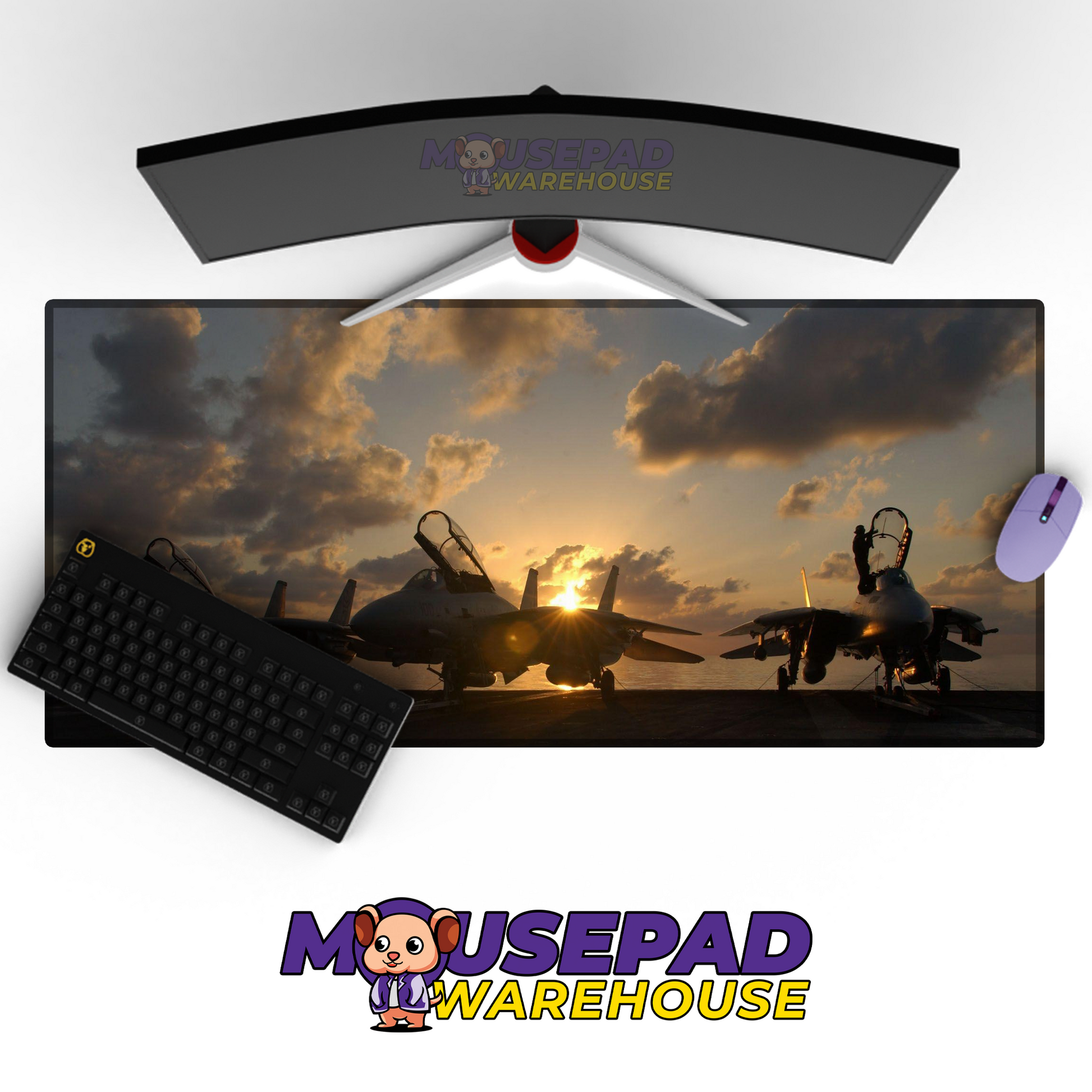 Top Gun V12 Mousepad Mockup