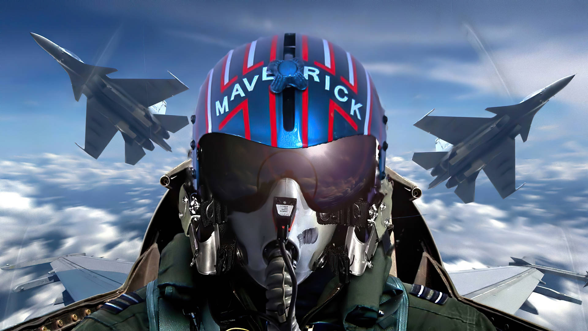 Top Gun V6 Mousepad
