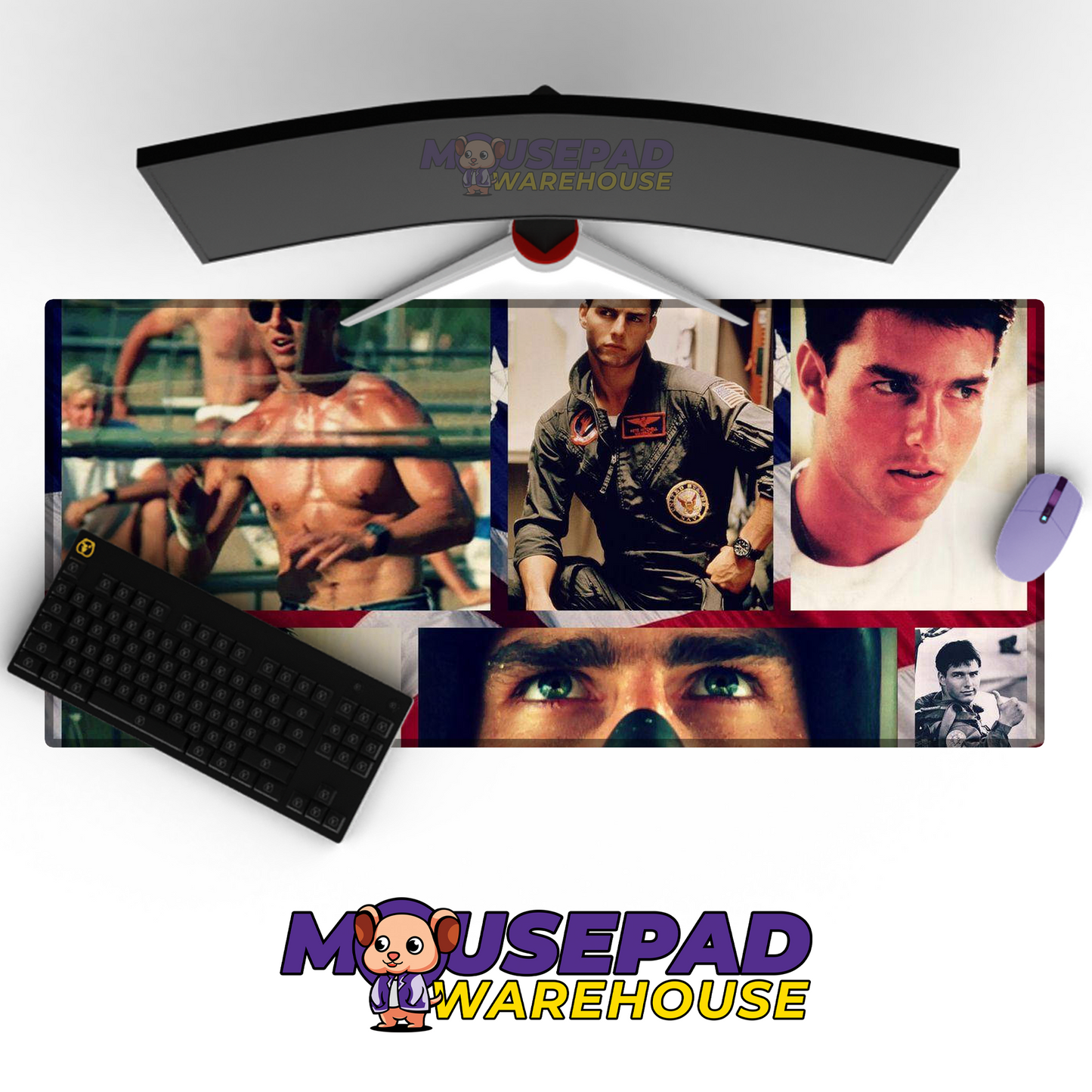 Top Gun V7 Mousepad Mockup