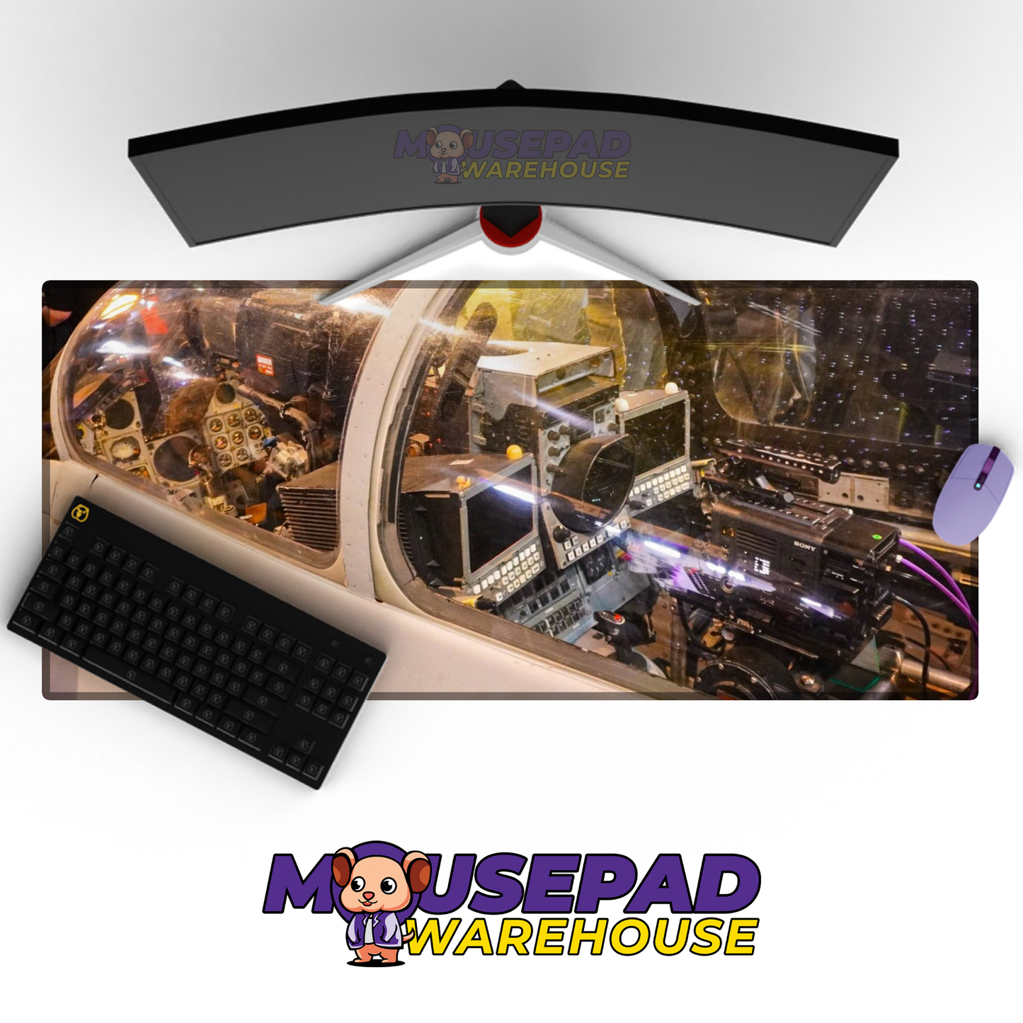 Top Gun V8 Mousepad Mockup