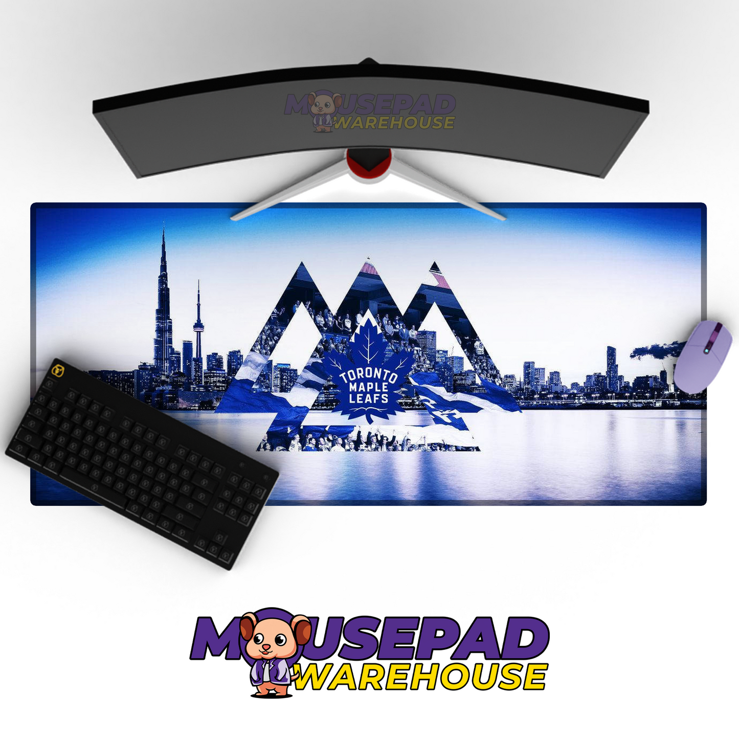 Toronto Maple Leafs V10 Mousepad Deskmat Mockup